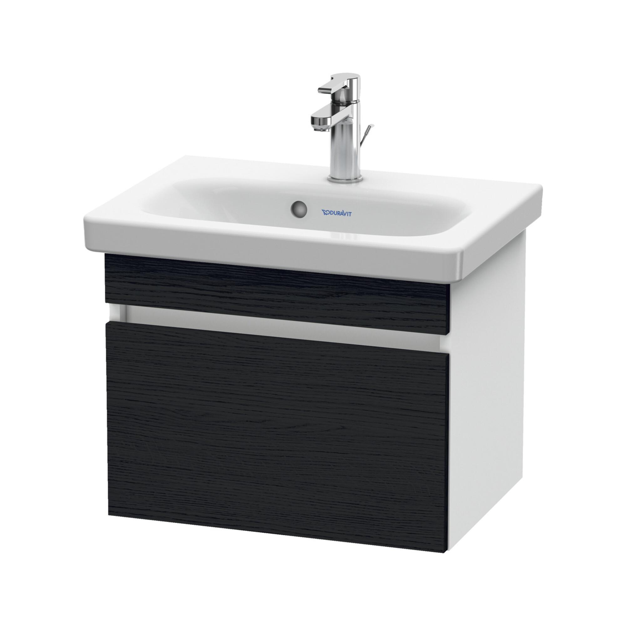 Duravit Waschtischunterschrank Com Durastyle 50X36,8Cm, Ei Sw/We Matt, 1 Auszug (DS630301618)