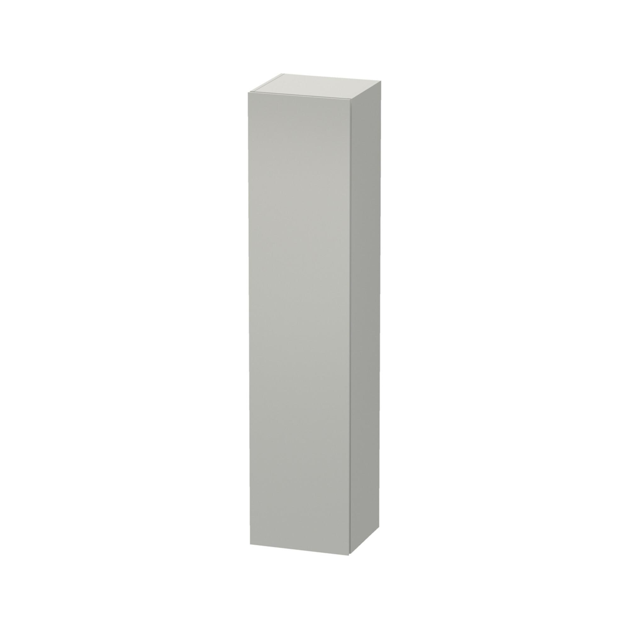 Duravit Hochschrank L-Cube 40X36,3X176Cm, TüR Re, Betongrau Matt (LC1180R0707)
