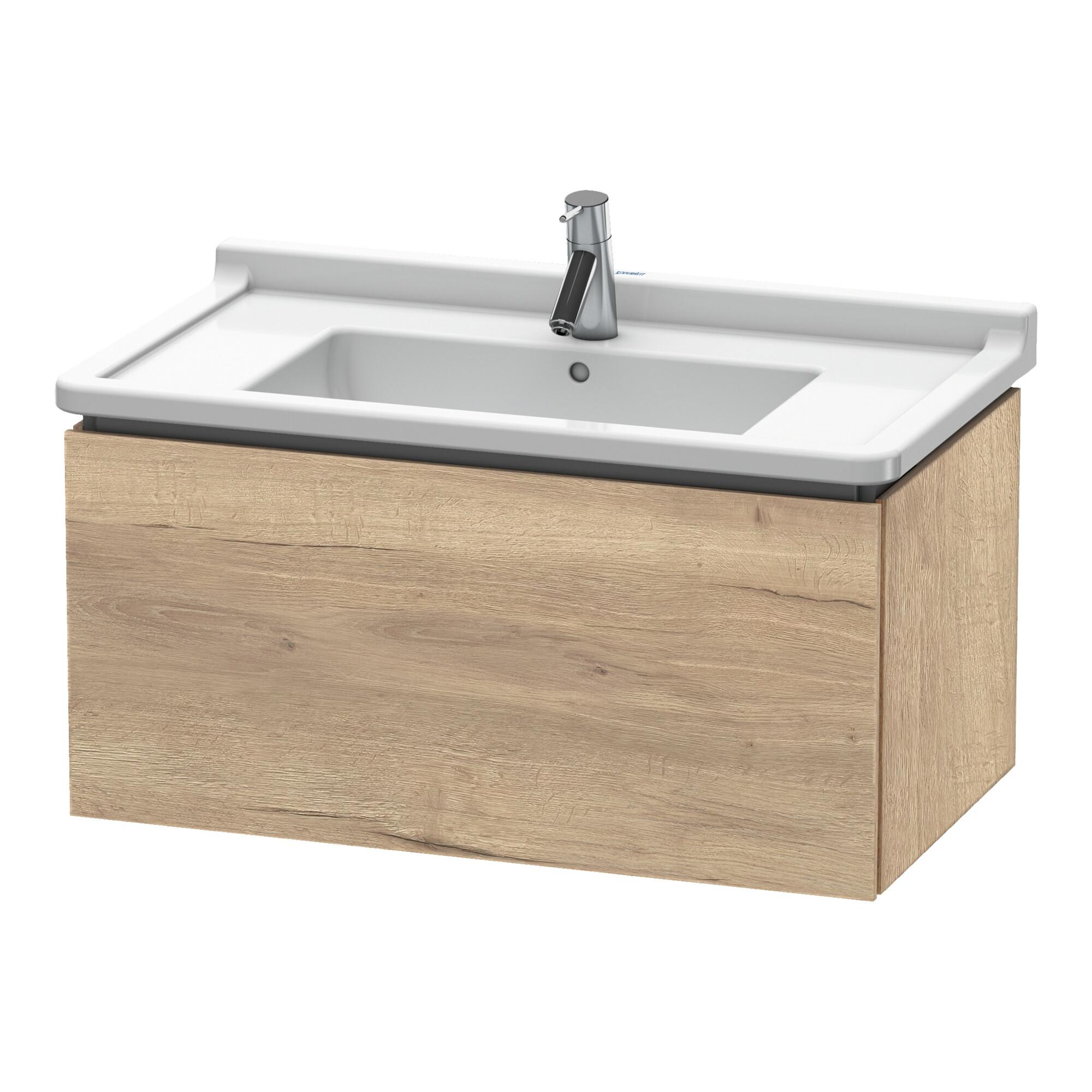 Duravit Waschtischunterschrank L-Cube 82X46,9Cm, Ei Marm., 1 Ausz., WandhäNgend (LC616505555)