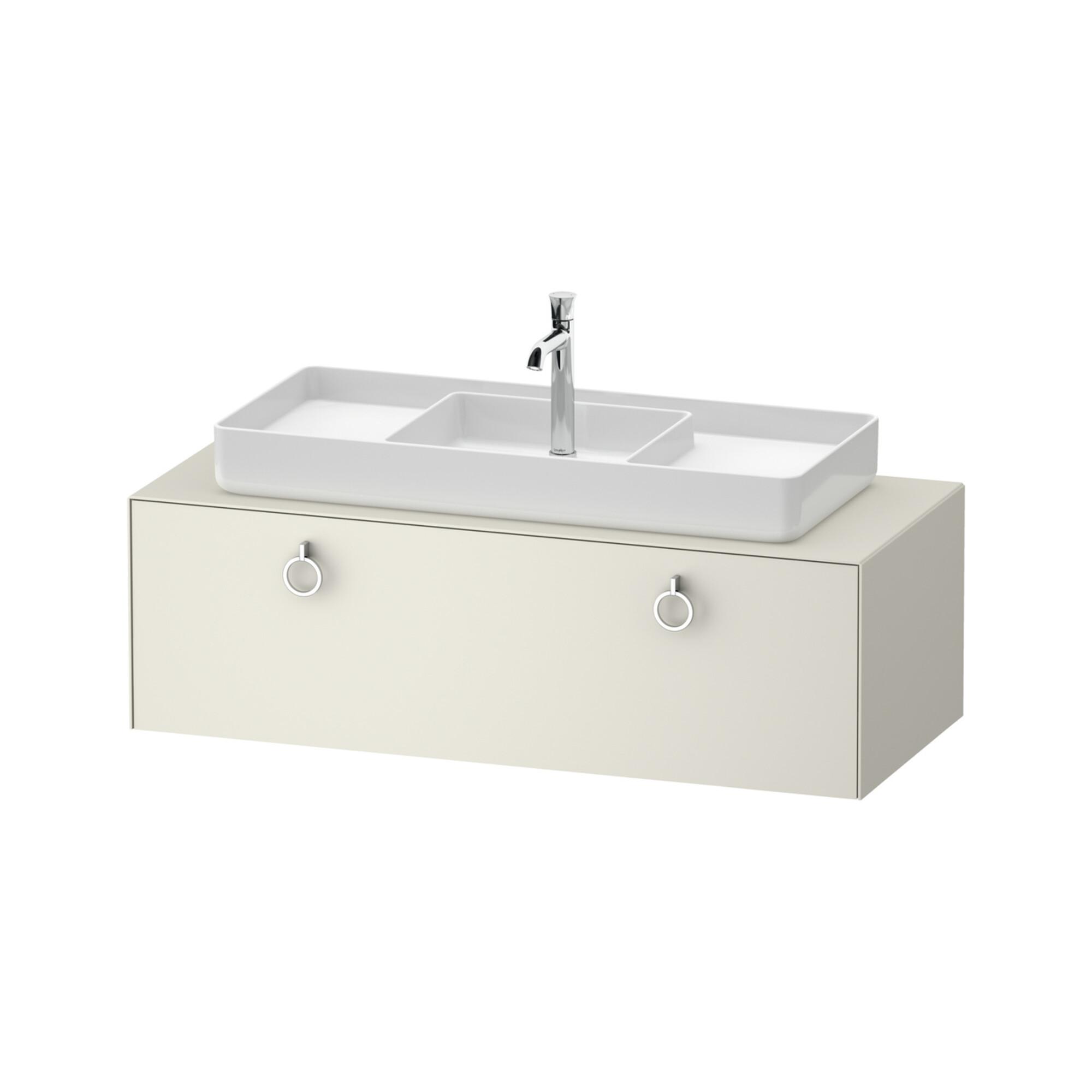 Duravit Waschtischunterschrank White Tulip 130X55Cm, B M, No W M, K Ein/O Be (WT4982M39390000)