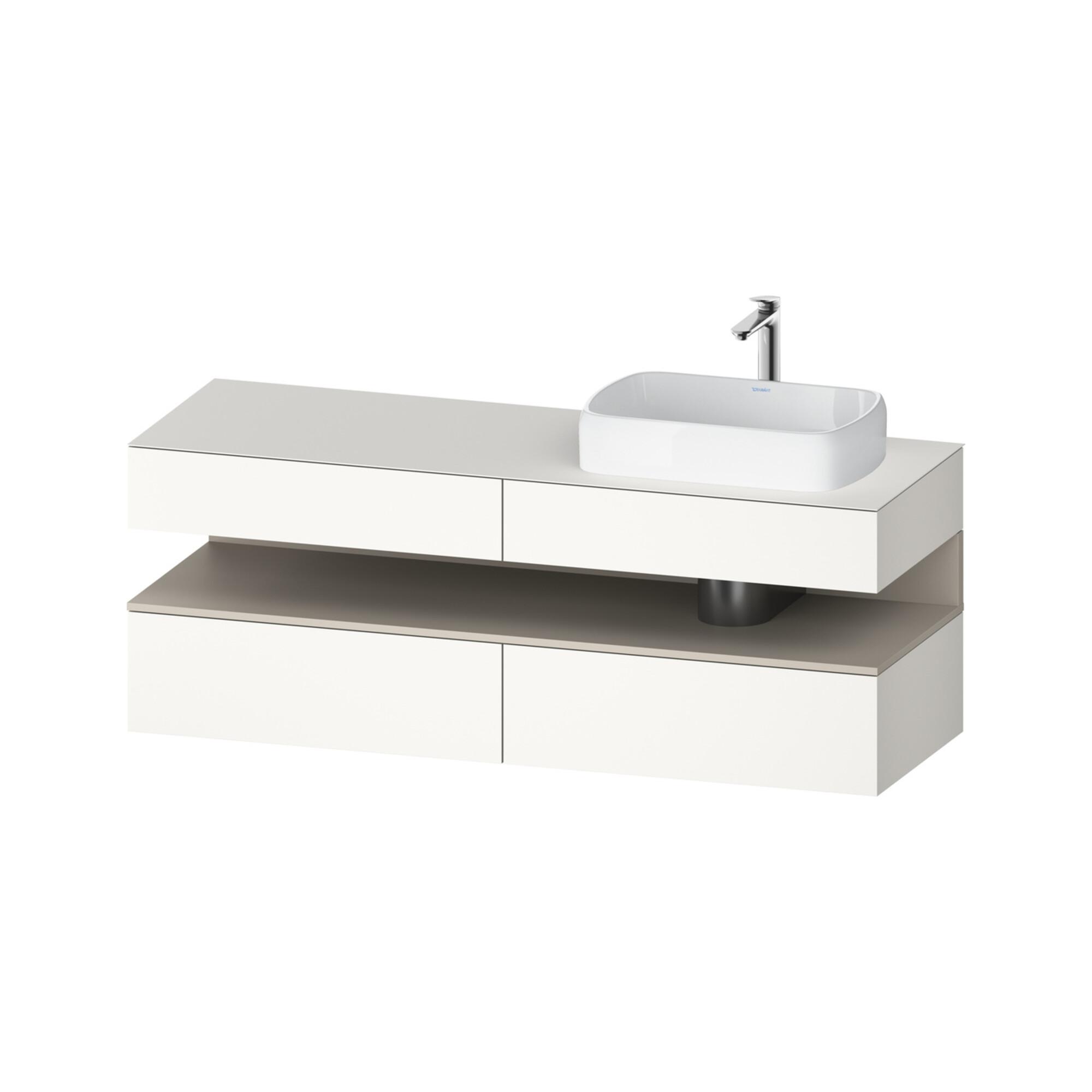 Duravit Waschtischunterschrank Qatego 160X55X60Cm, T M/We M, Pl, Beck. Re (QA4778091840000)