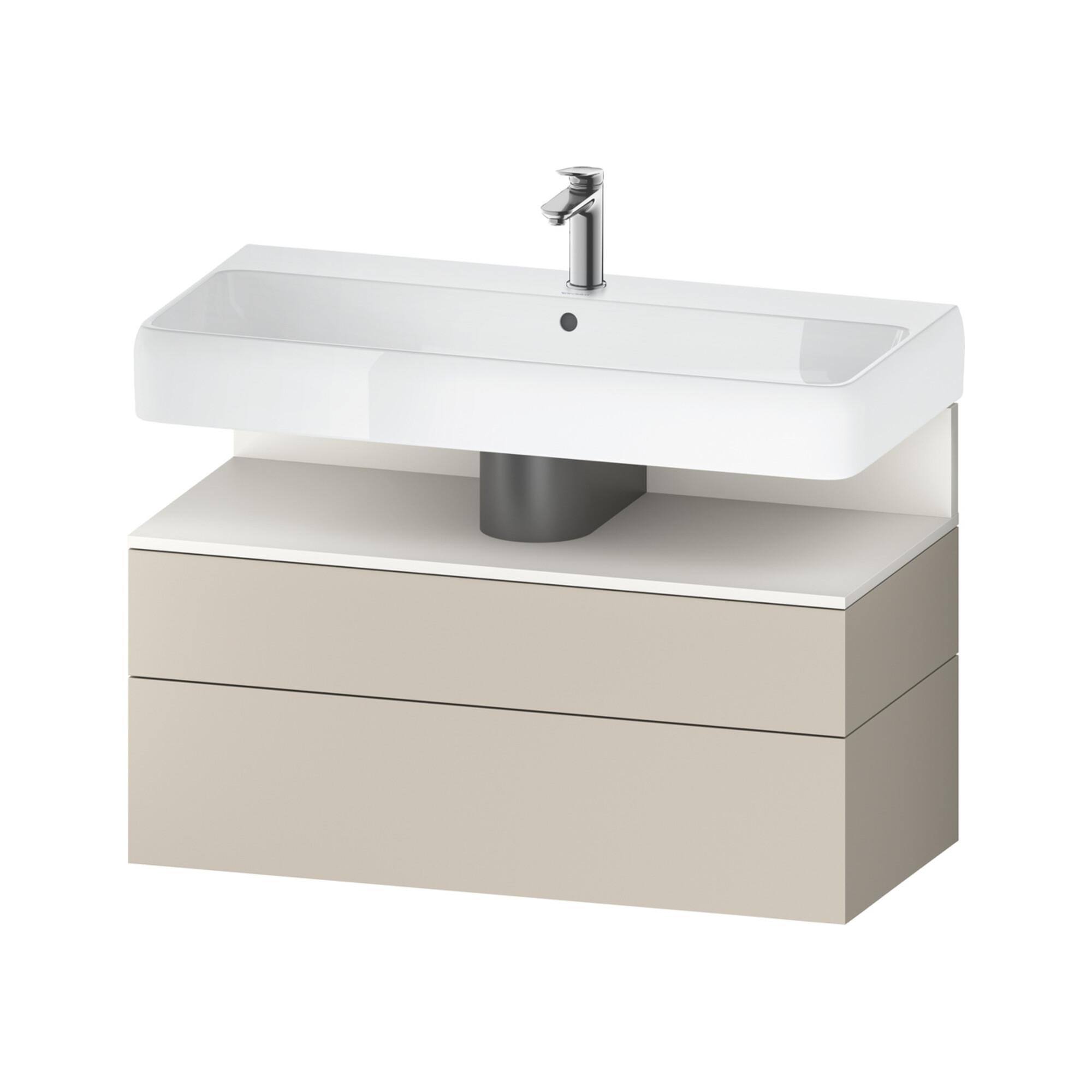 Duravit Waschtischunterschrank Qatego 99X47X59Cm, W M/Ta M, 1 Kast, 1 Ausz. (QA4395084830000)
