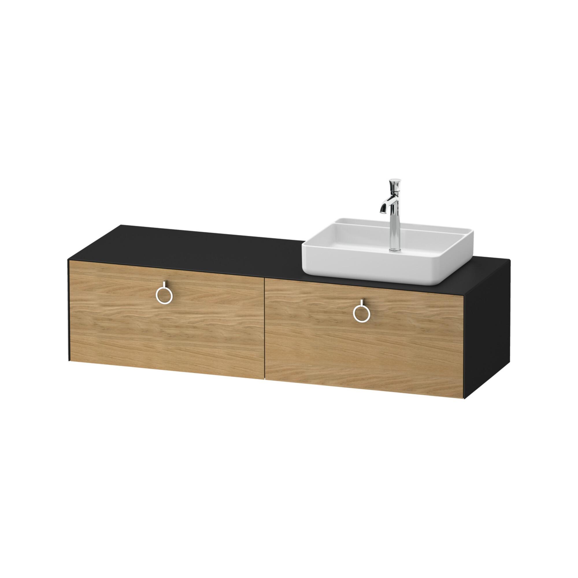 Duravit Waschtischunterschrank White Tulip 160X55Cm, B R, E Nat Gra M, K Ein/M Be (WT4890RH5580010)