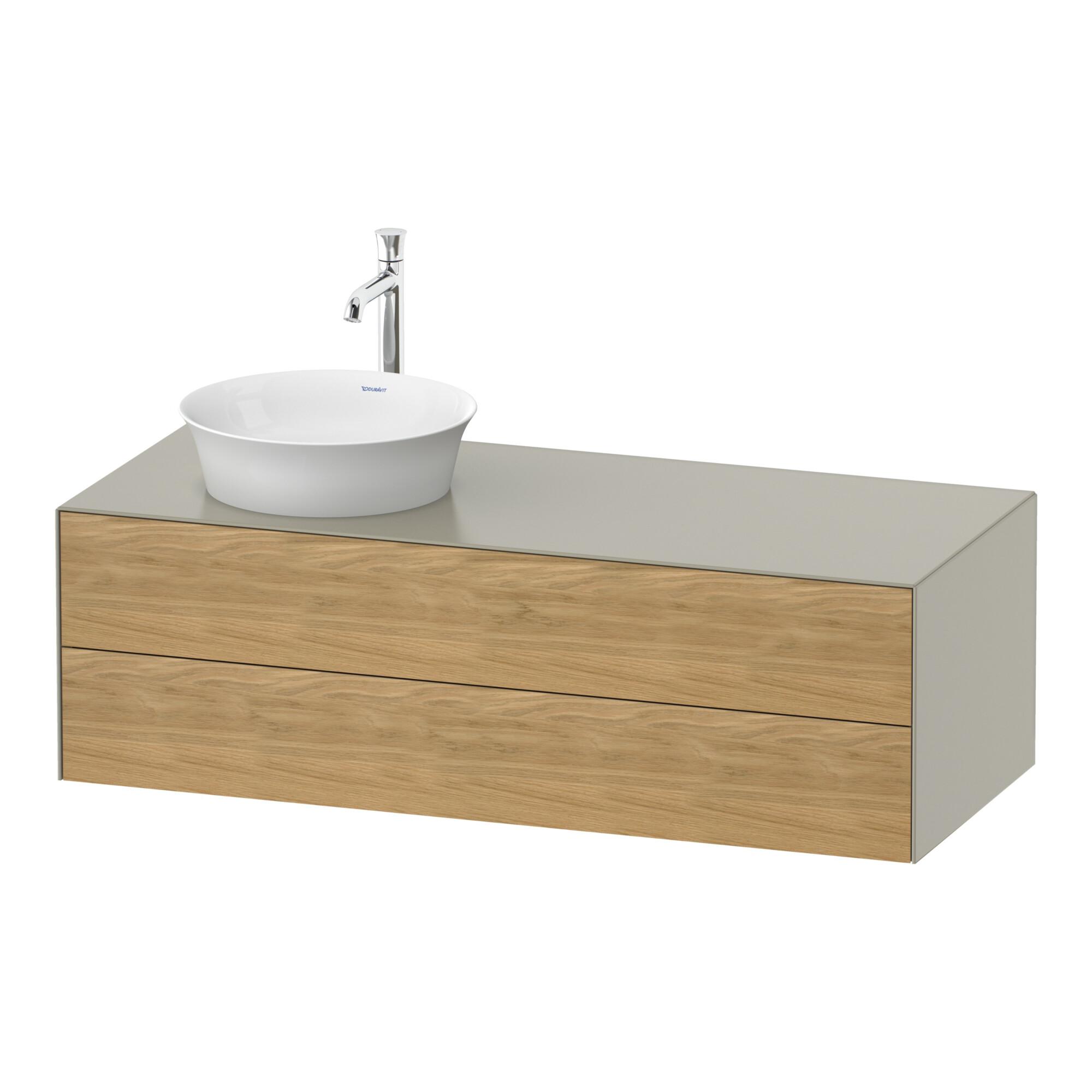 Duravit Waschtischunterschrank White Tulip 130X55Cm, B L, E N Tau M, K Ein/M Be (WT4987LH5600010)