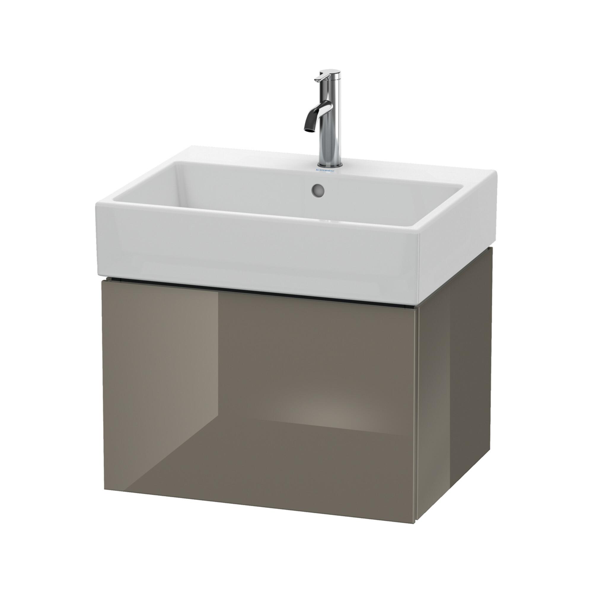 Duravit Waschtischunterschrank L-Cube 58,4X 45,9Cm, F Gr Hgl, 1 Ausz., WandhäNgend (LC617508989)
