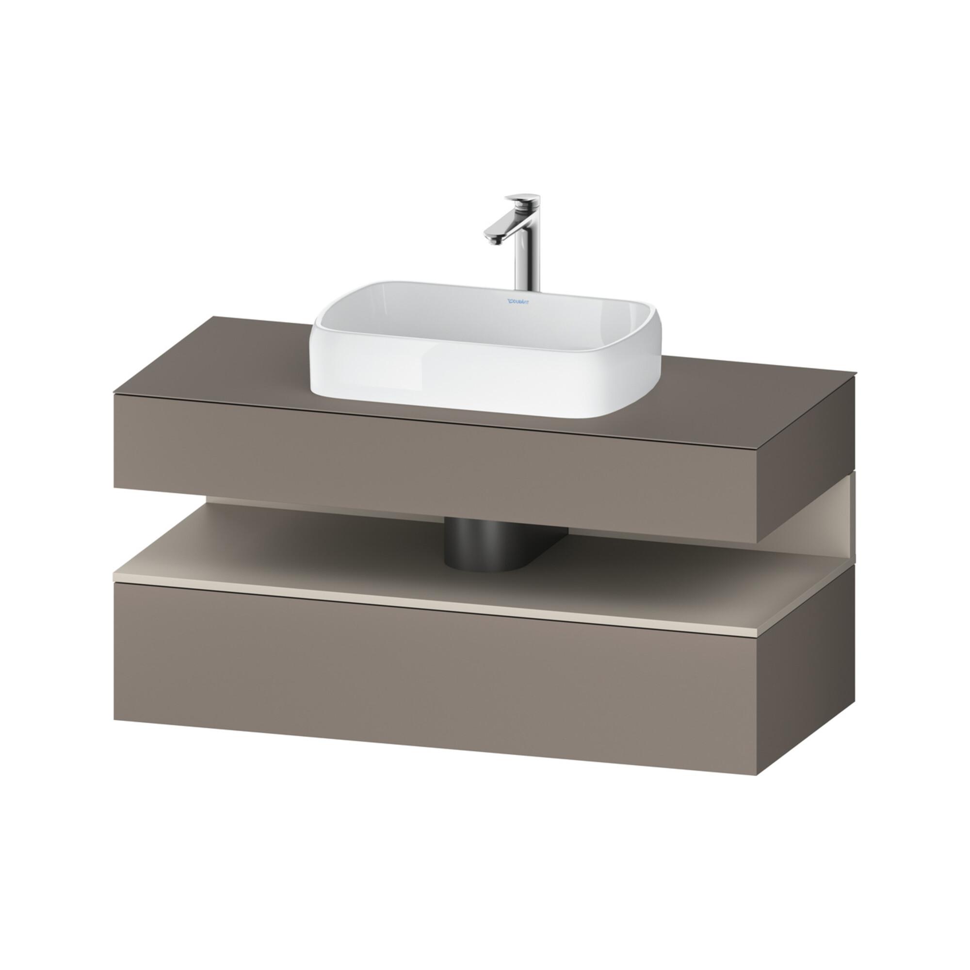 Duravit Waschtischunterschrank Qatego 120X55X60Cm, T M/Ba M, Pl, 1 Schubkast. (QA4732091430000)