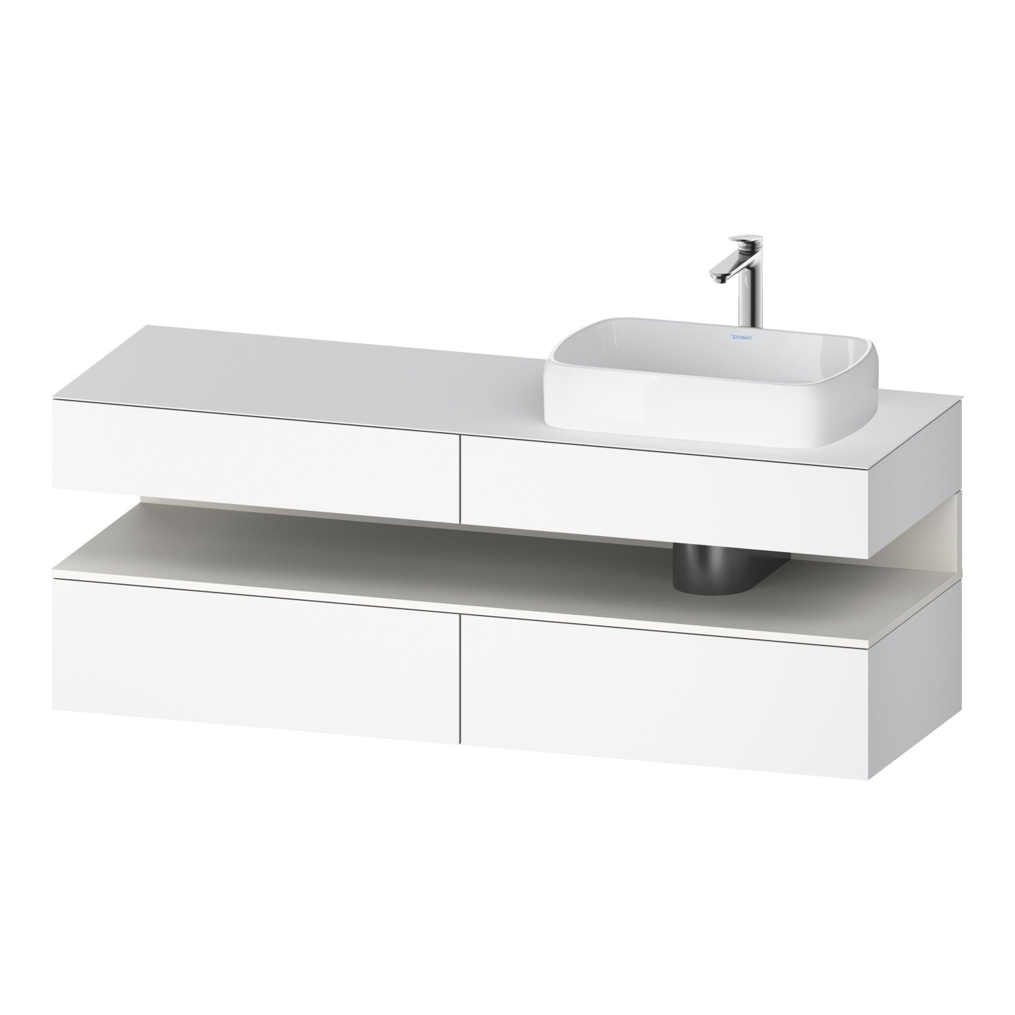 Duravit Waschtischunterschrank Qatego 160X55X60Cm, W M/We M, Pl, Beck. Re (QA4778084180000)