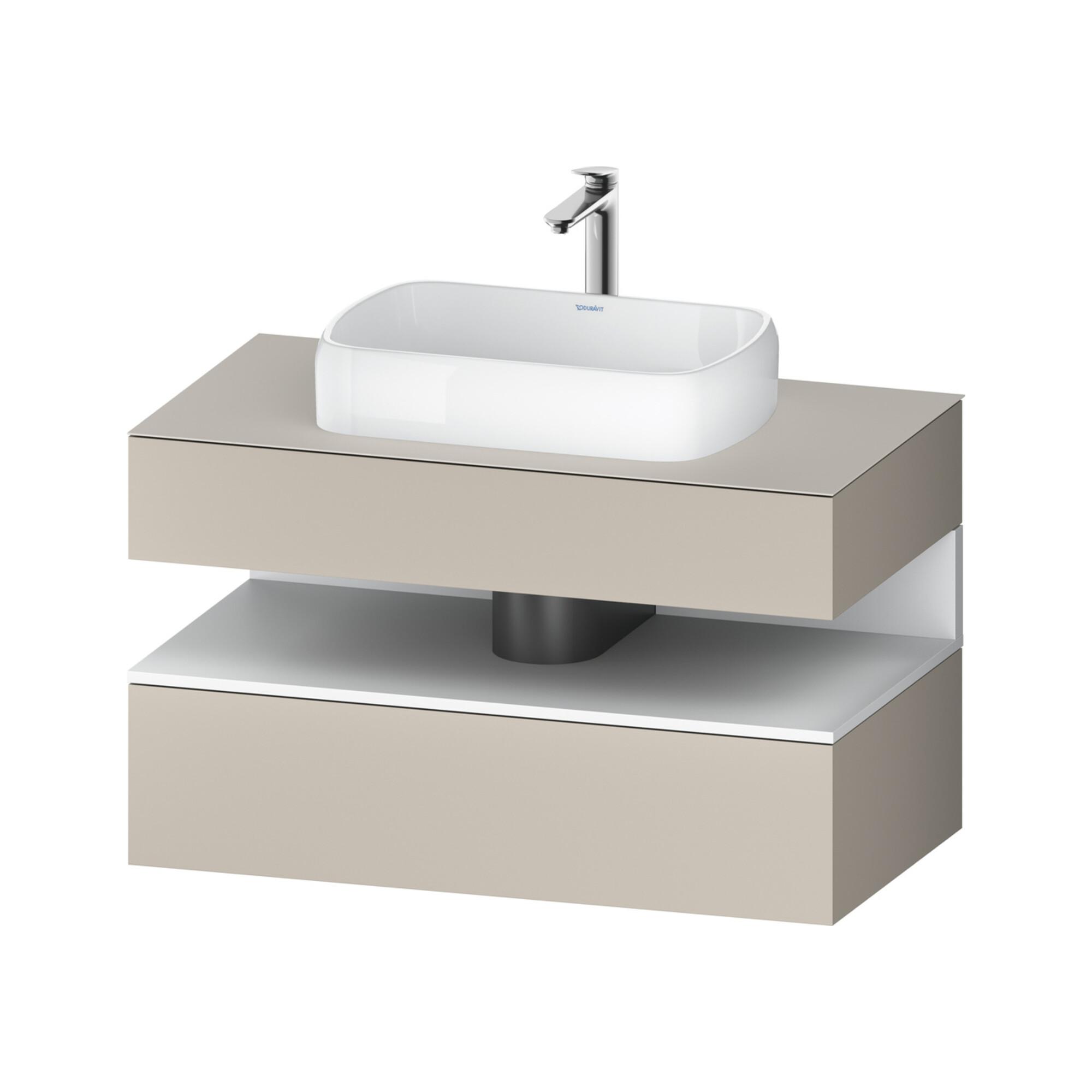 Duravit Waschtischunterschrank Qatego 100X55X60Cm, W M/Ta M, Pl, Nischenb (QA4731018910010)
