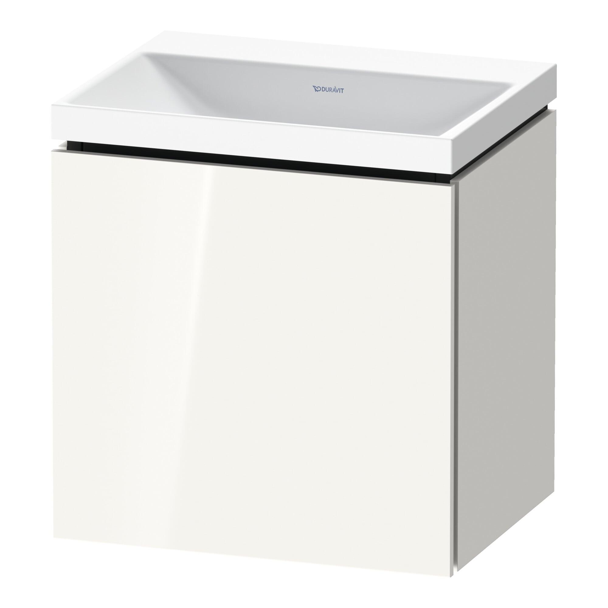 Duravit MöBel-Set L-Cube 45X35X48Cm, 1 TüR, An R, O Hl, We. Hgl (LC6949N22220000)