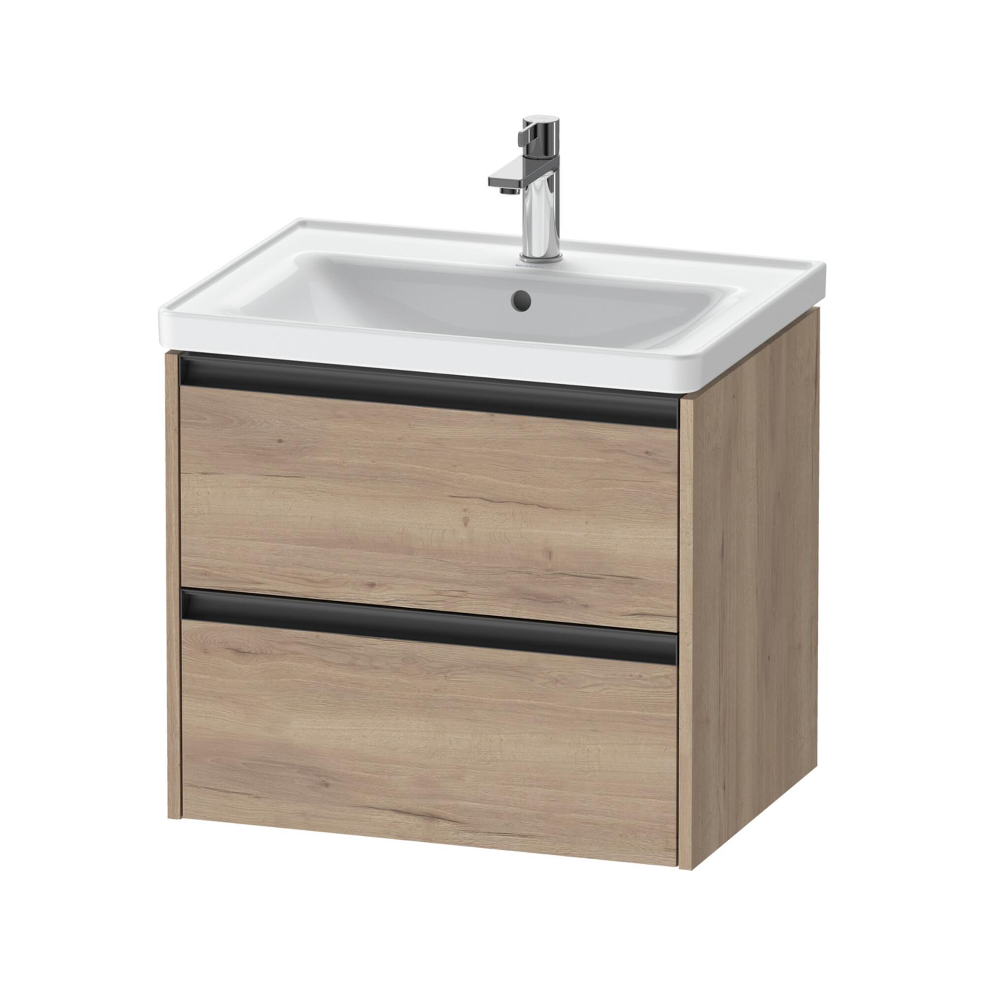 Duravit Waschtischunterschrank Ketho.2 63,4X45,5Cm, Ei Marm., 2 Schub., WandhäNgend (K25282055550000)