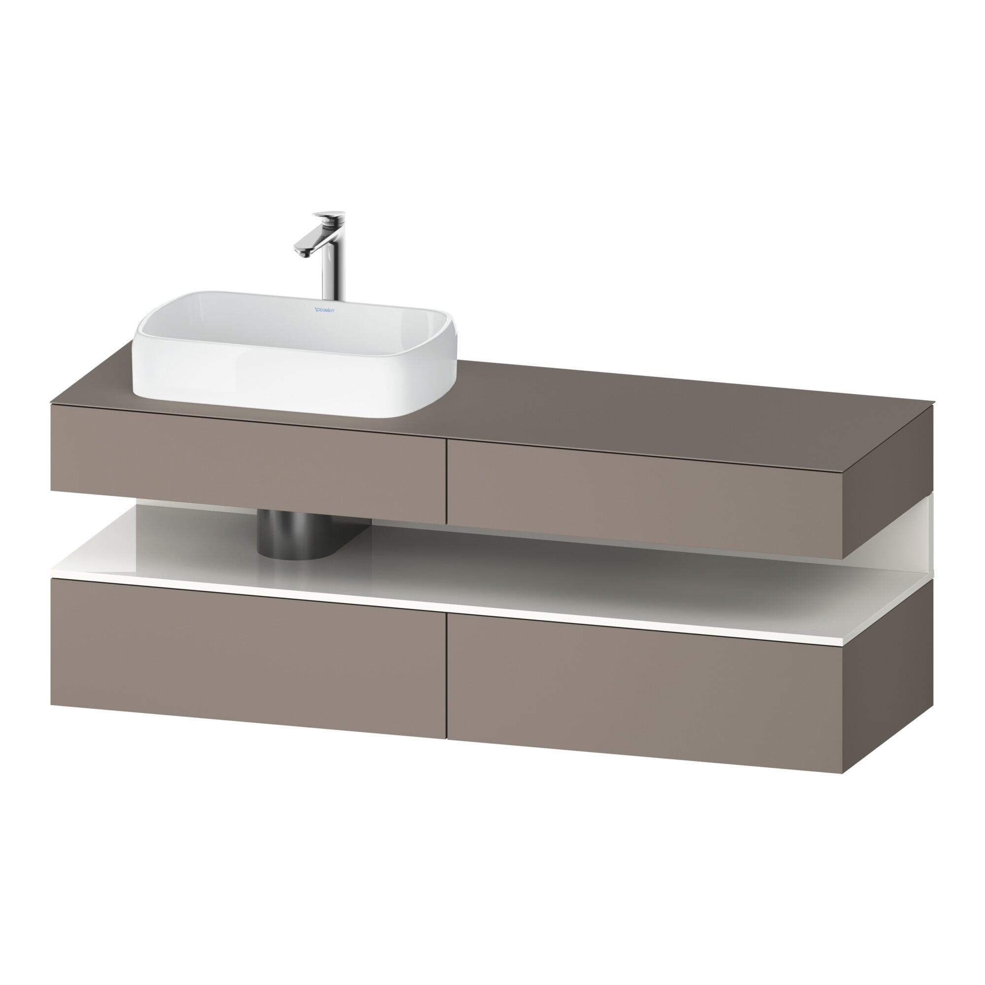 Duravit Waschtischunterschrank Qatego 160X55X60Cm, W G/B M, Pl, Beck. Li (QA4777022430000)