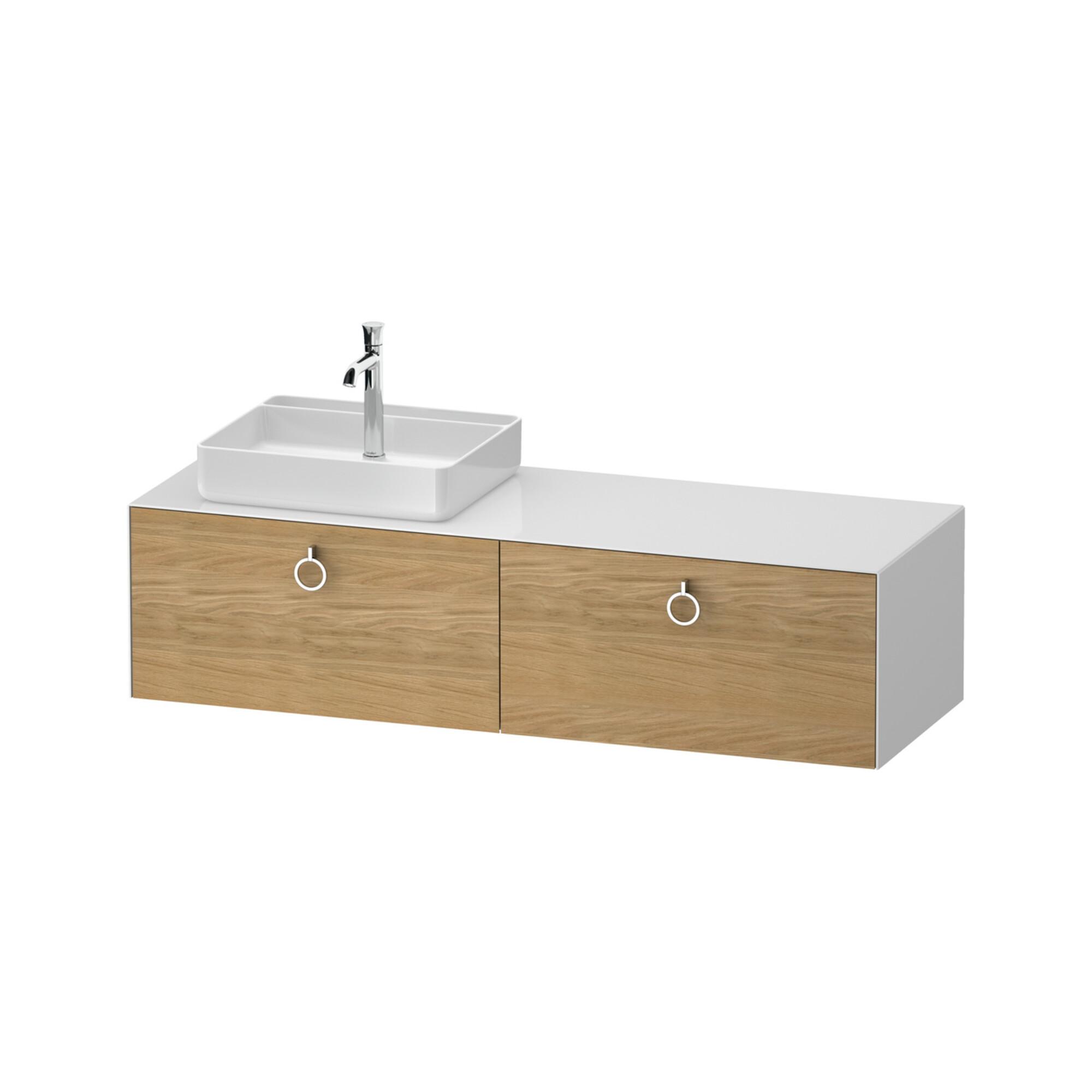 Duravit Waschtischunterschrank White Tulip 160X55Cm, B L, E Nat W G, K Ein/O Be (WT4890LH5850000)