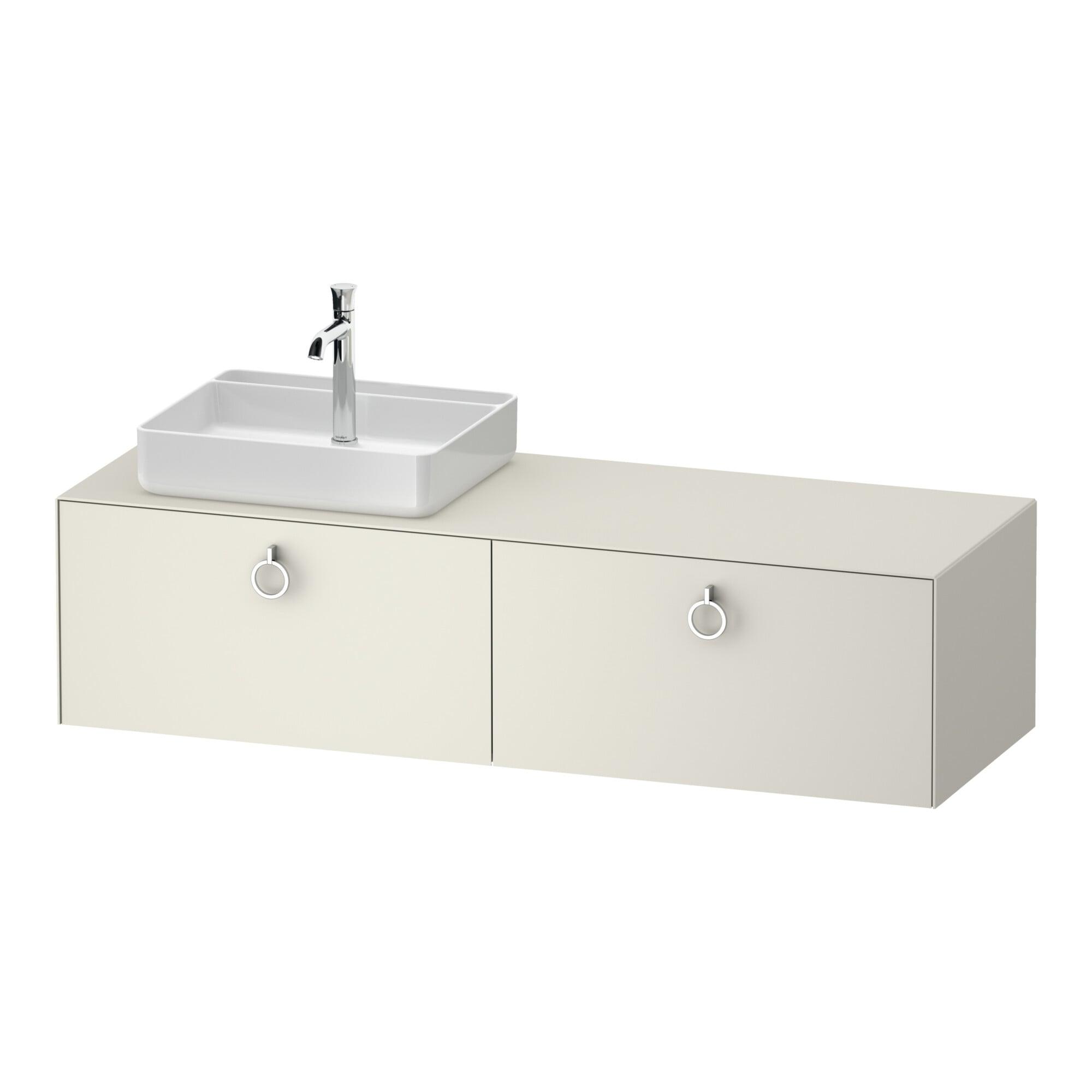 Duravit Waschtischunterschrank White Tulip 160X55Cm, B L, No W M, K Ein/M Be (WT4890L39390010)