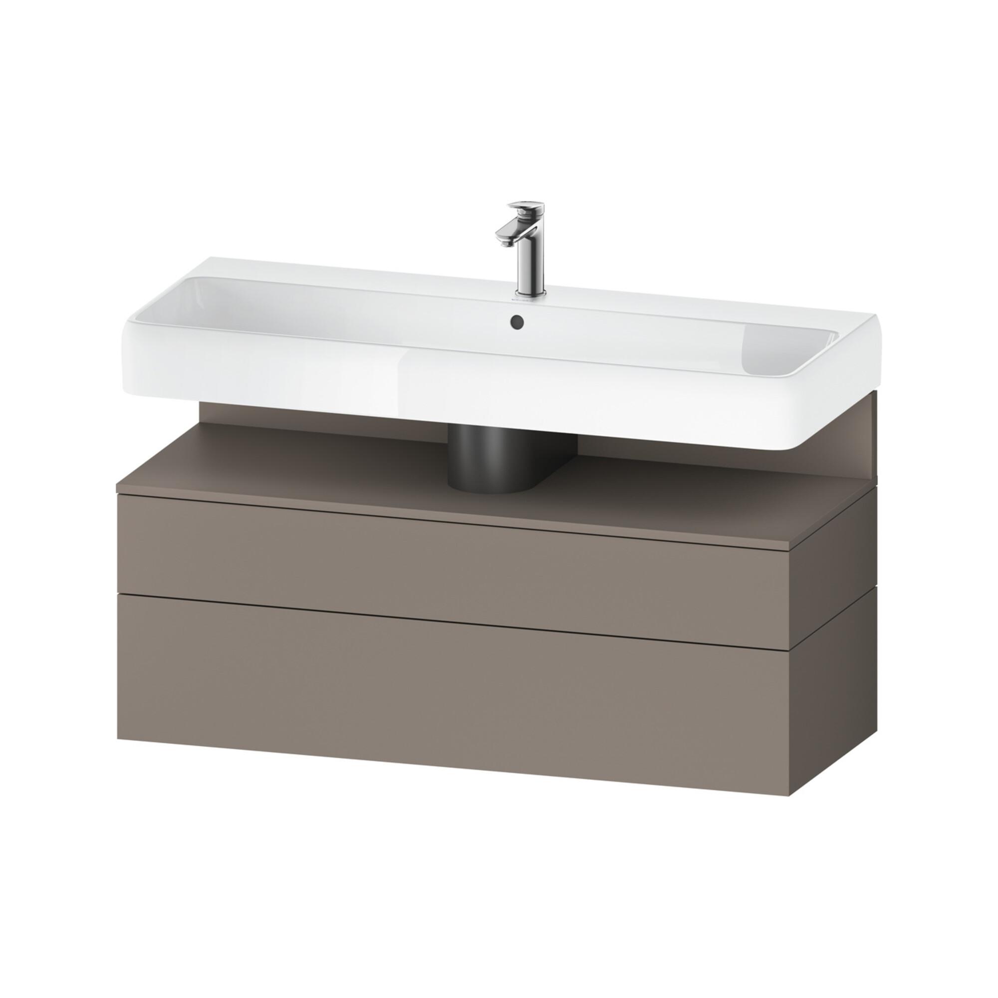 Duravit Waschtischunterschrank Qatego 119X47X59Cm, Ba M, 1 Kast, M Nischenb (QA4396043430010)
