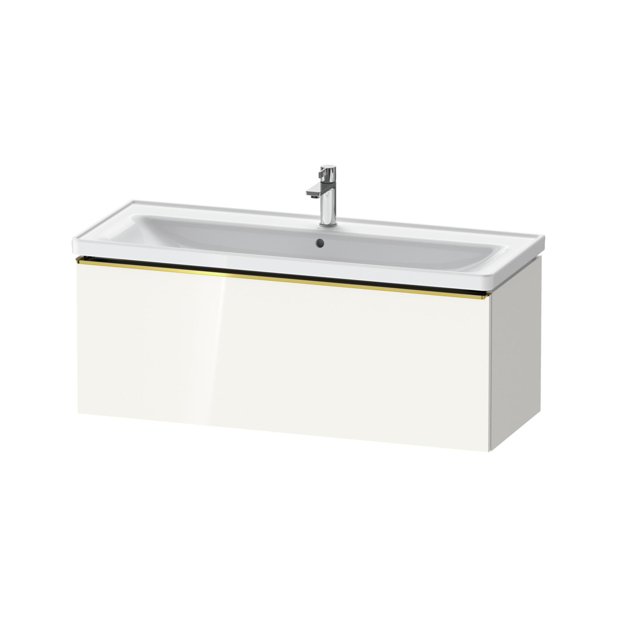Duravit Waschtischunterschrank D-Neo 118,4X45,2X44Cm, 1 A, Wd, G Pol/Weiß Hgl (DE4291034220000)