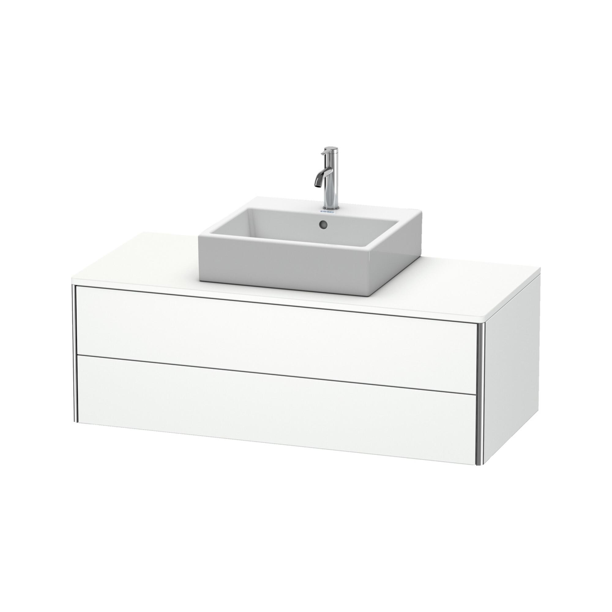 Duravit Waschtischunterschrank Xsquare 120X54,8Cm, W Matt, F Kons., 2 La, WandhäNgend (XS491208484)