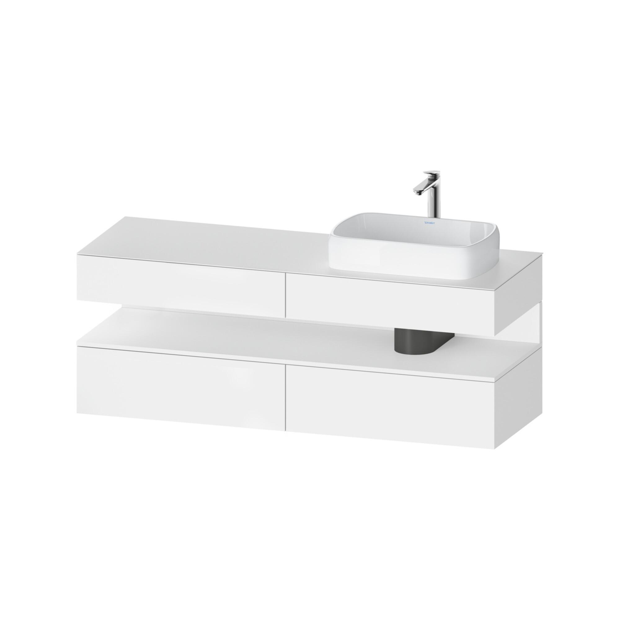 Duravit Waschtischunterschrank Qatego 160X55X60Cm, W M, Pl, Beck. Re, Nischenb (QA4778018180010)