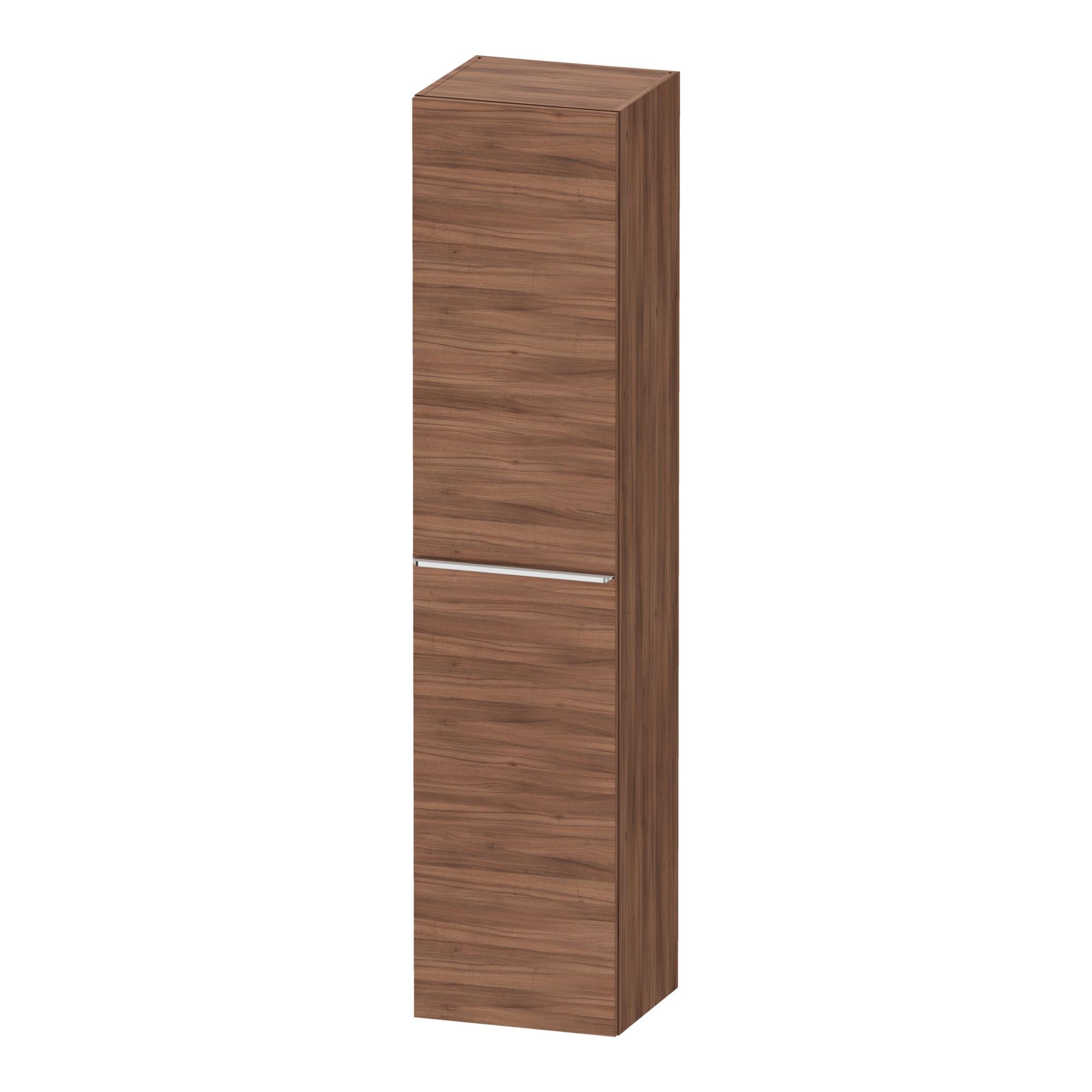 Duravit Hochschrank D-Neo 40X36Cm, 1 TüR, 5 Bö, An L, Ch/Nb Nat (DE1328L10790000)