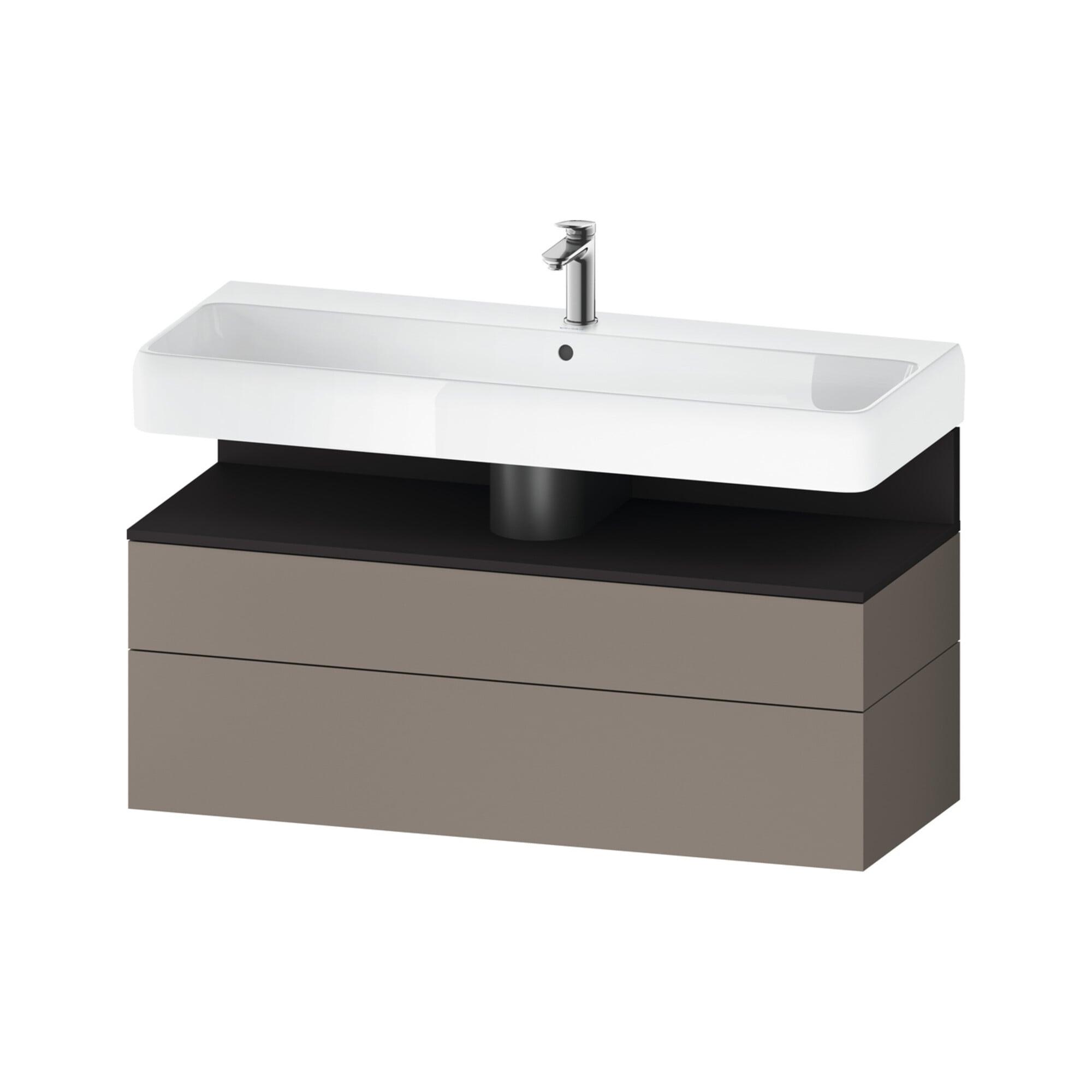 Duravit Waschtischunterschrank Qatego 119X47X59Cm, Gra M/Ba M, 1 Kast, M B (QA4396080430010)