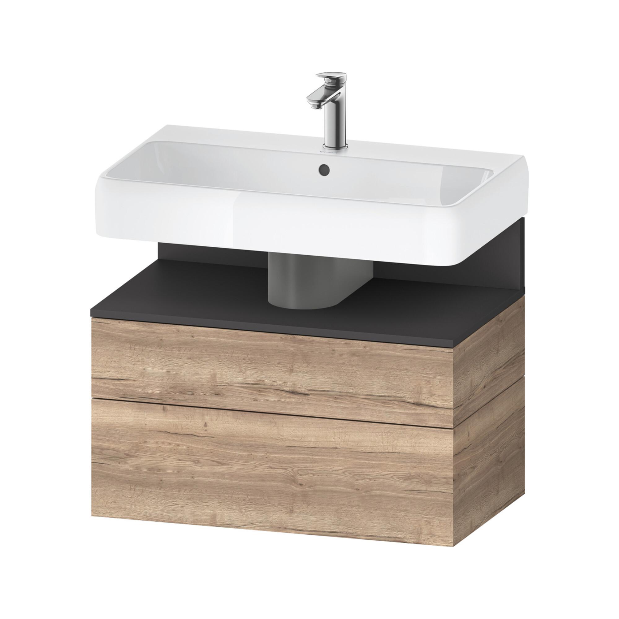 Duravit Waschtischunterschrank Qatego 79X47X59Cm, Gra M/E Ma, 1 Kast, M B (QA4394049550010)