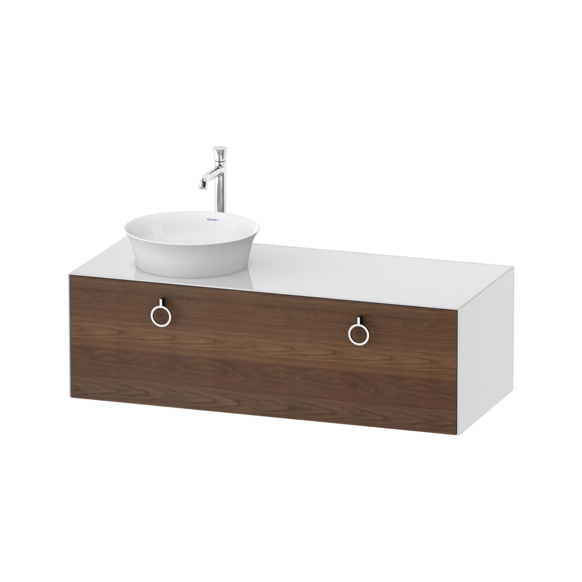Duravit Waschtischunterschrank White Tulip 130X55Cm, B L, Us N W G, K Ein/M Be (WT4982L77850010)