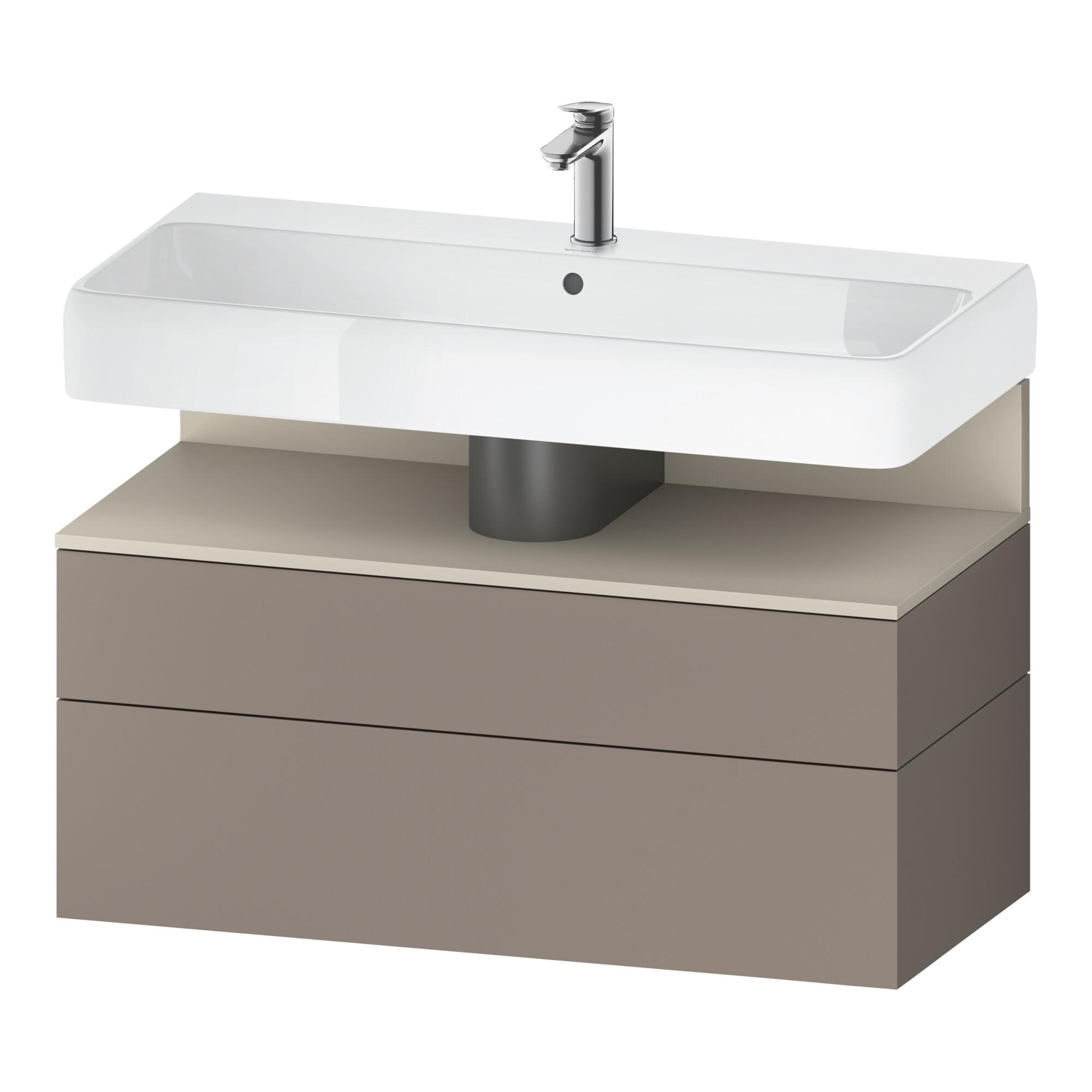 Duravit Waschtischunterschrank Qatego 99X47X59Cm, T M/Ba M, 1 Kast, 1 Ausz. (QA4395083430000)