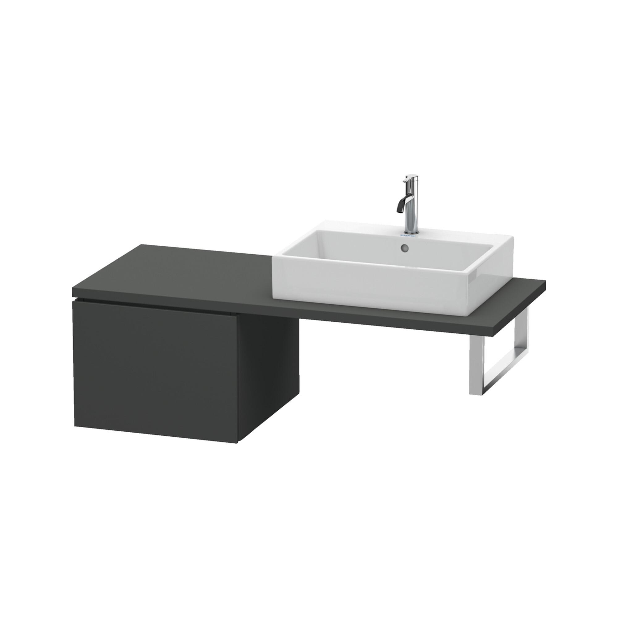Duravit Unterschrank L-Cube 52X54,7Cm, Graph Ma, F Konsole, 1 Auszug (LC583204949)