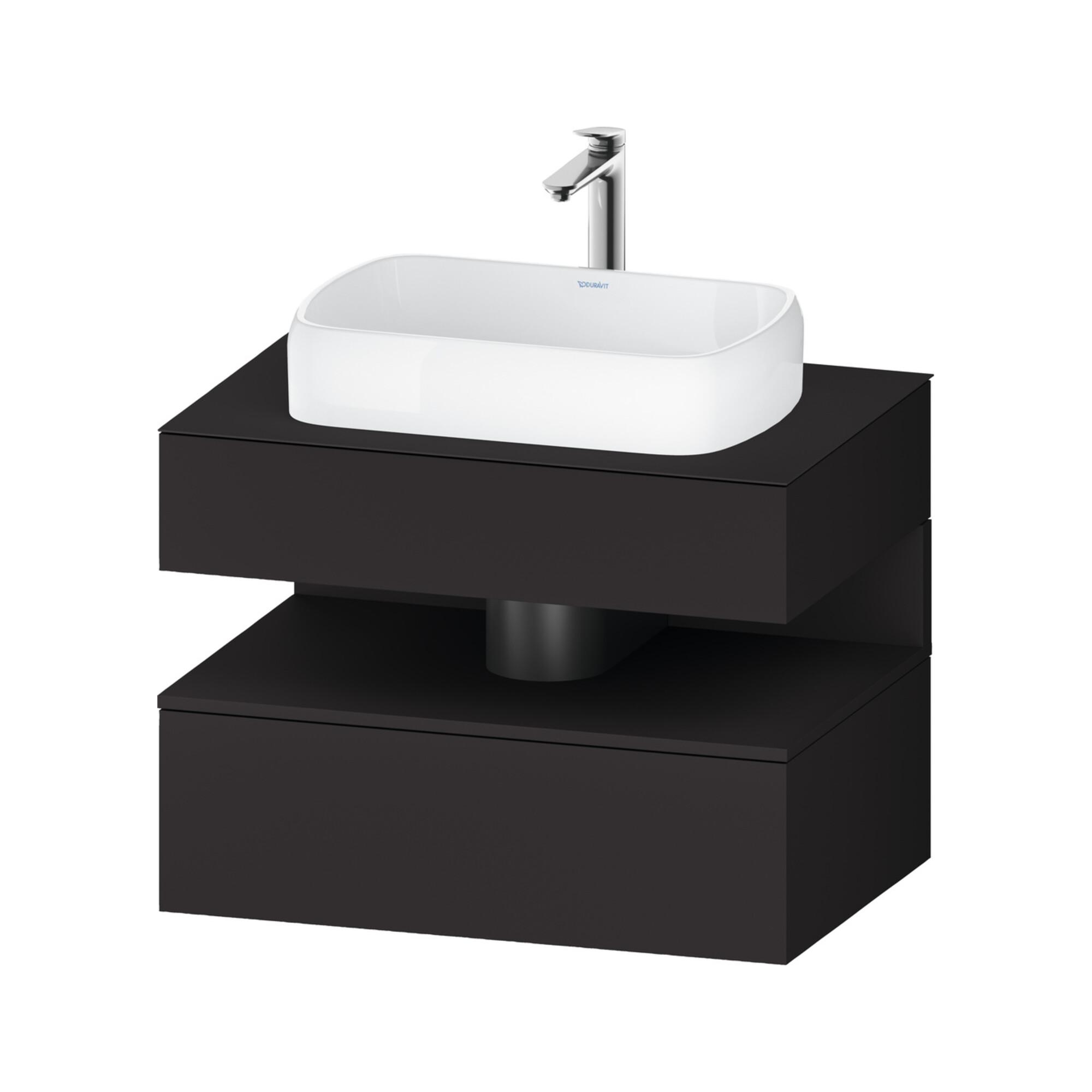 Duravit Waschtischunterschrank Qatego 80X55X60Cm, Gra M, Konsolenpl., Nischenb (QA4730080800010)