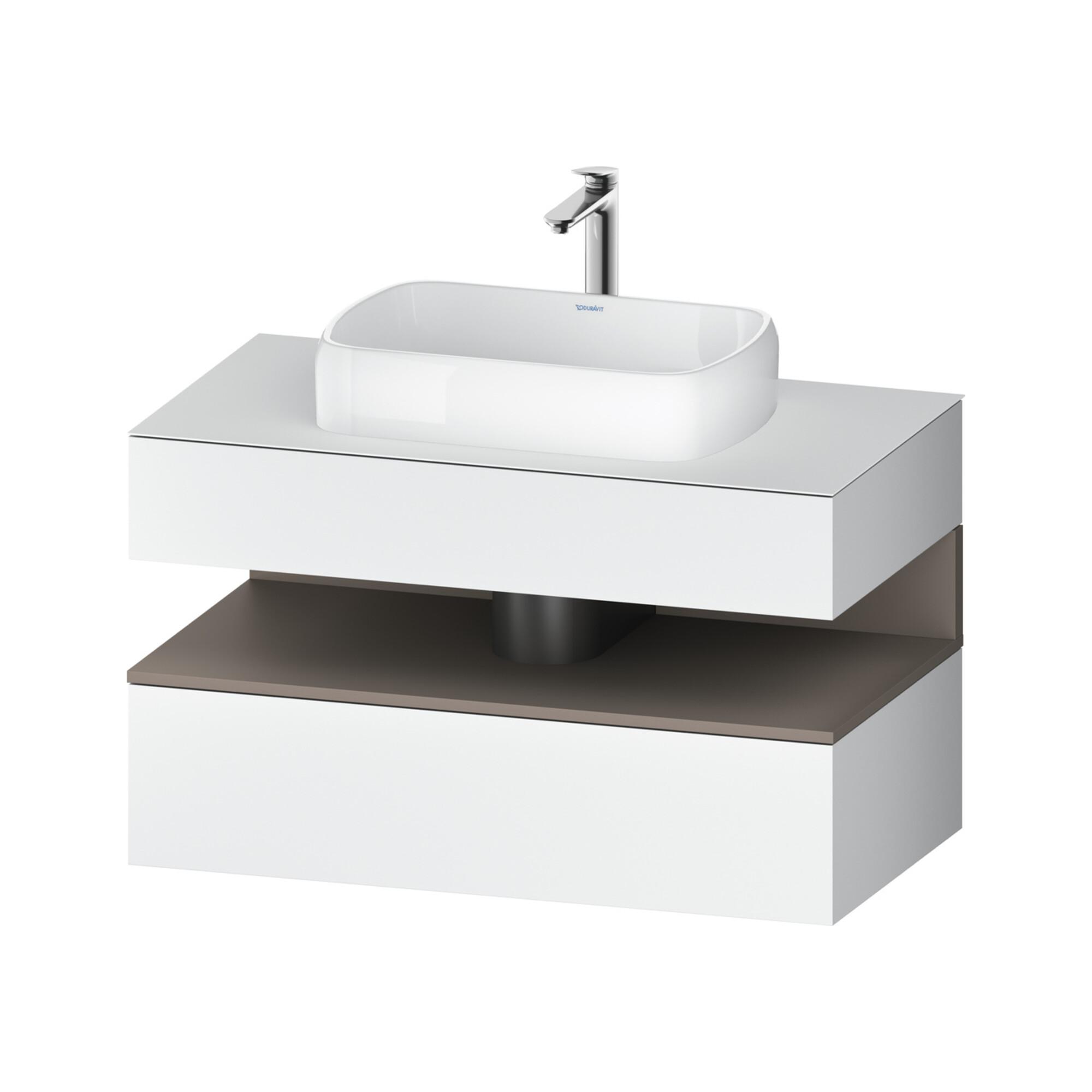 Duravit Waschtischunterschrank Qatego 100X55X60Cm, Ba M/We M, Pl, 1 Schubkast. (QA4731043180000)