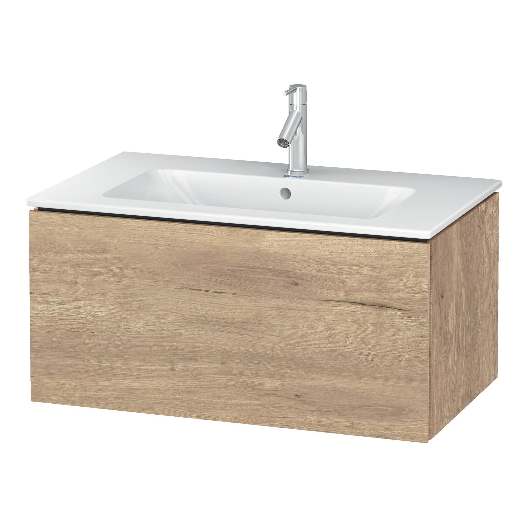Duravit Waschtischunterschrank L-Cube 82X48,1Cm, Ei Marm., 1 Ausz., WandhäNgend (LC614105555)