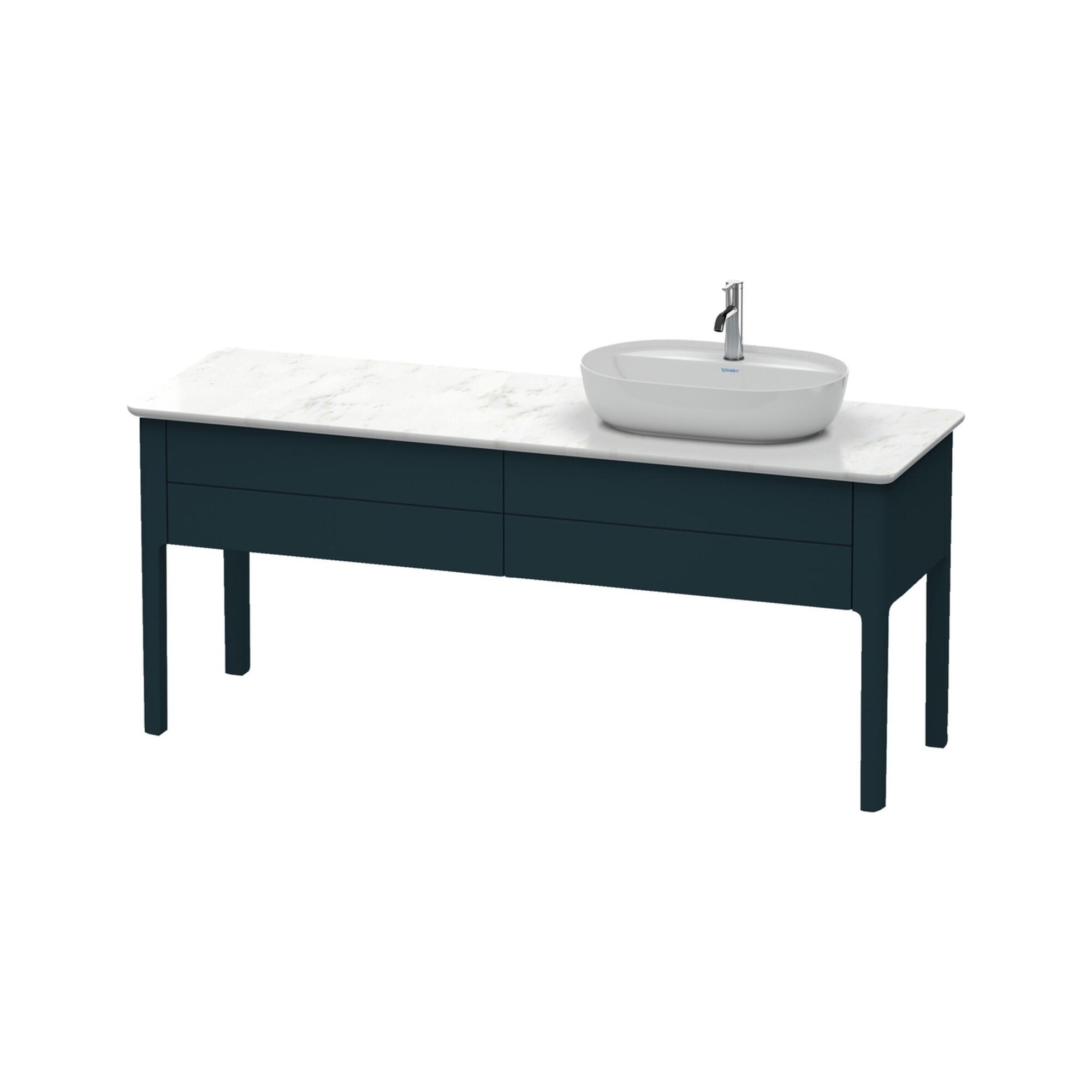 Duravit Waschtischunterschrank Luv 173,3X57X74,3Cm, 2 Az, St, R, Bl S-Matt (LU9563R9898)