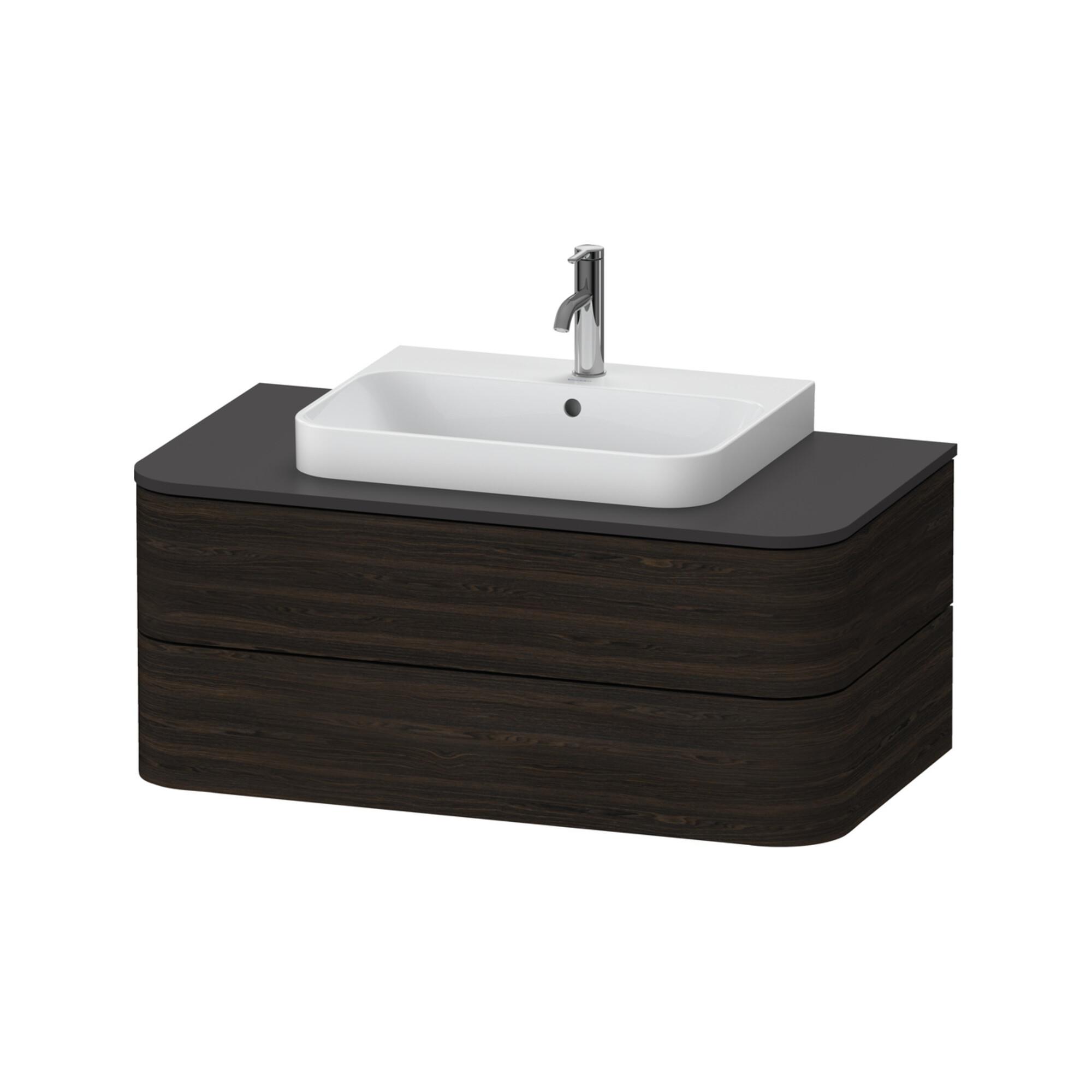Duravit Waschtischunterschrank Happy D.2 Plus 100X55Cm, F K, 2 La, F Mwt, Gs, N Geb. (HP496106969)