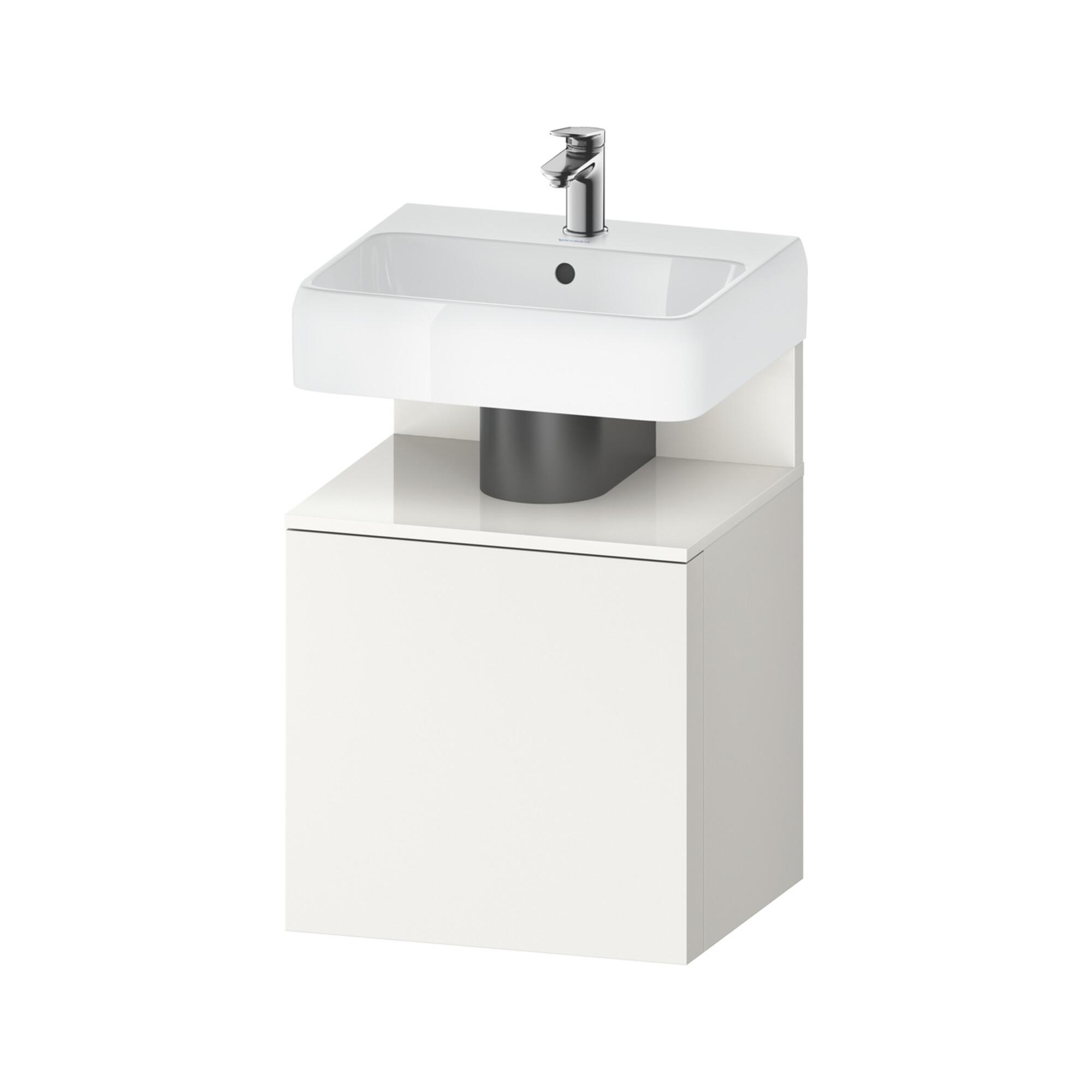 Duravit Waschtischunterschrank Qatego 49X42X64,5Cm, 1 T, T. Li, We Hgl/We Matt (QA4077L22840000)