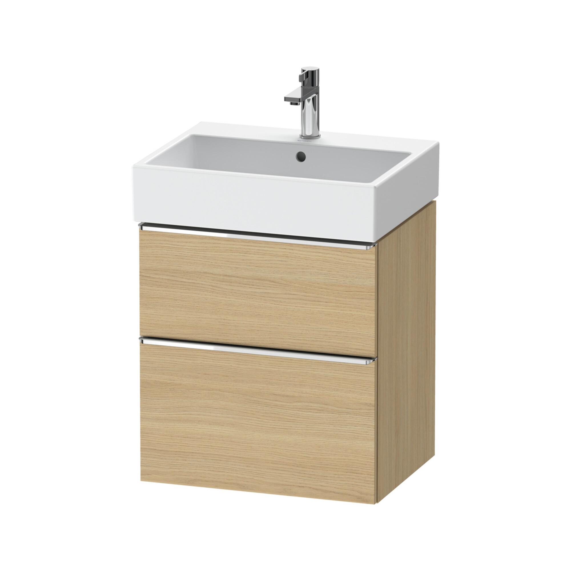 Duravit Waschtischunterschrank D-Neo 58,4X44,2Cm, Ch/Ei N, 1 Schubk., 1 Ausz. (DE4371010300000)