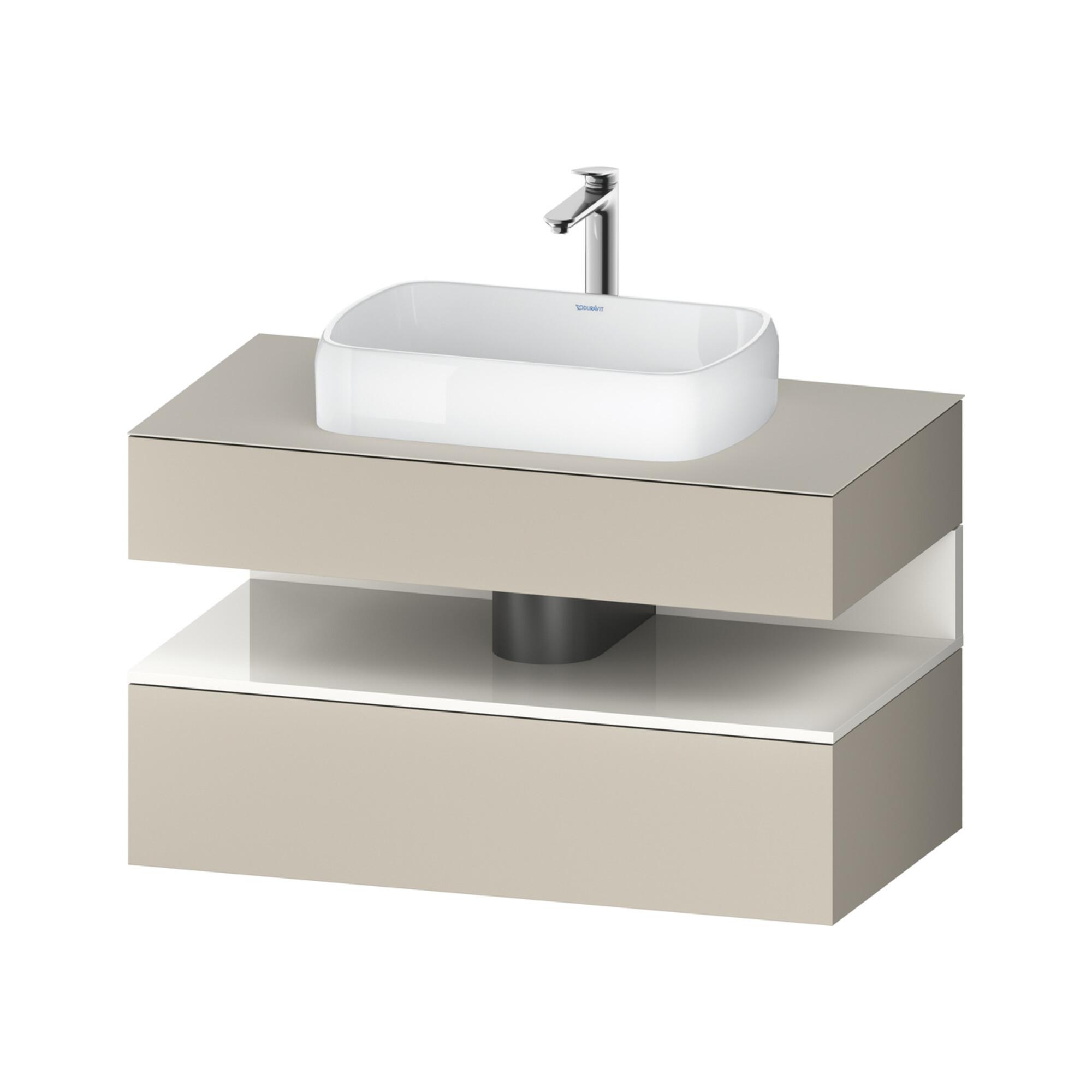 Duravit Waschtischunterschrank Qatego 100X55X60Cm, W G/Tau M, Pl, 1 Schubkast. (QA4731022830000)