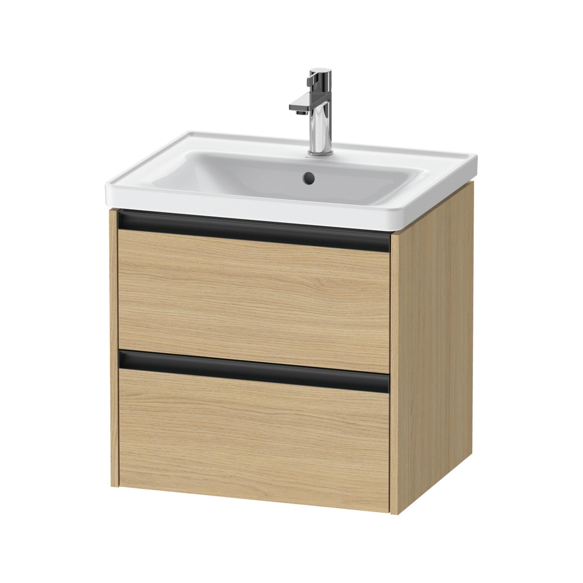 Duravit Waschtischunterschrank Ketho.2 58,4X45,5Cm, Ei Nat, 2 Schub., WandhäNgend (K25281030300000)