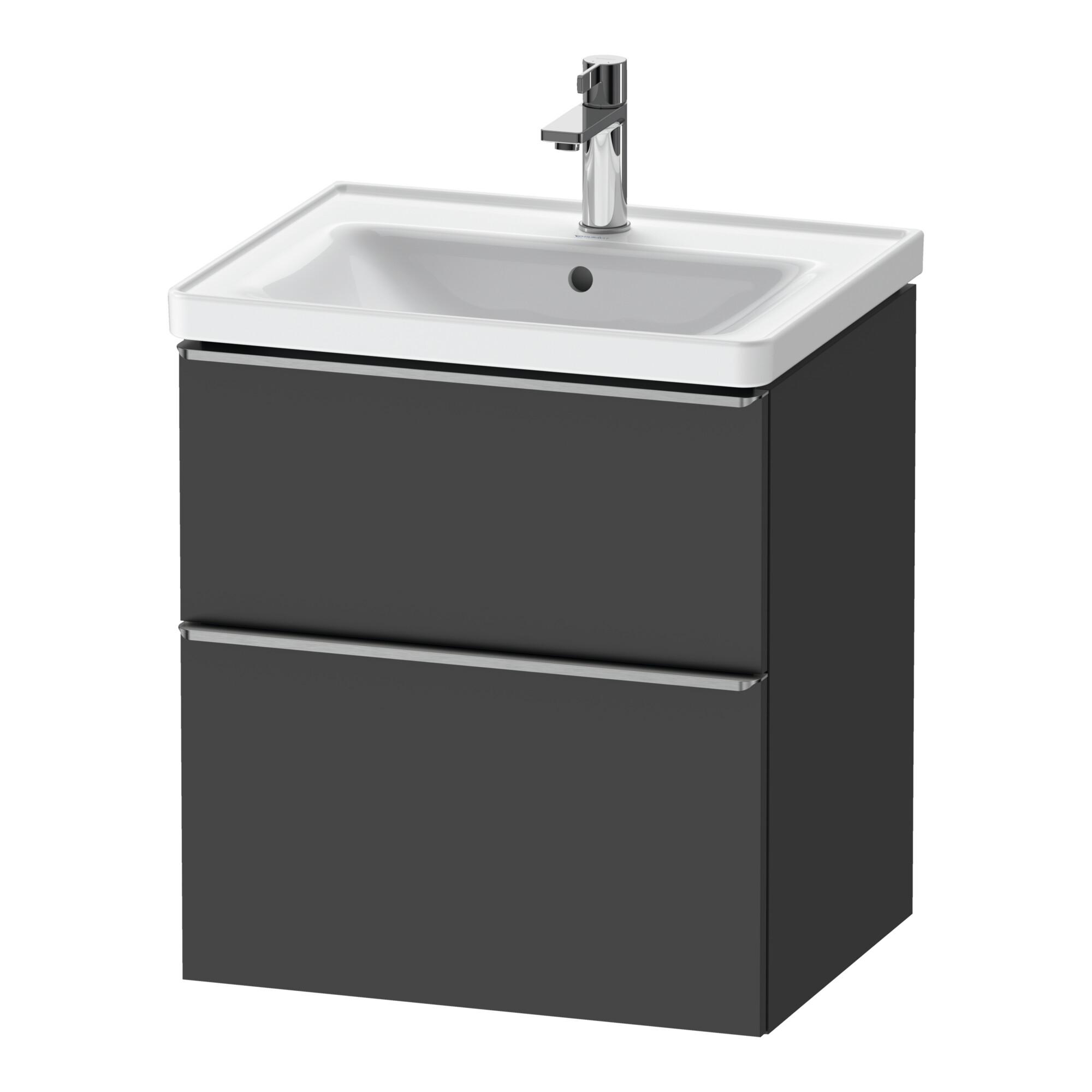 Duravit Waschtischunterschrank D-Neo 58,4X45,2X62,5Cm, 1 Kast, Es Geb/Gra Ma (DE4359070490000)