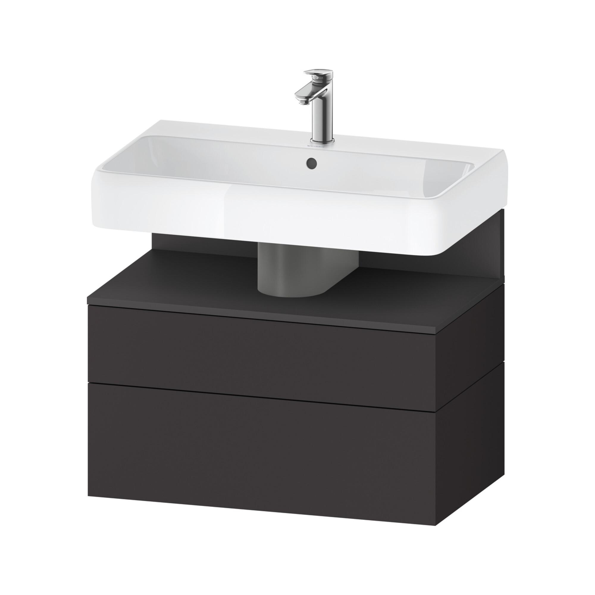 Duravit Waschtischunterschrank Qatego 79X47X59Cm, Gra M/Gr M, 1 Kast, 1 Ausz. (QA4394049800000)