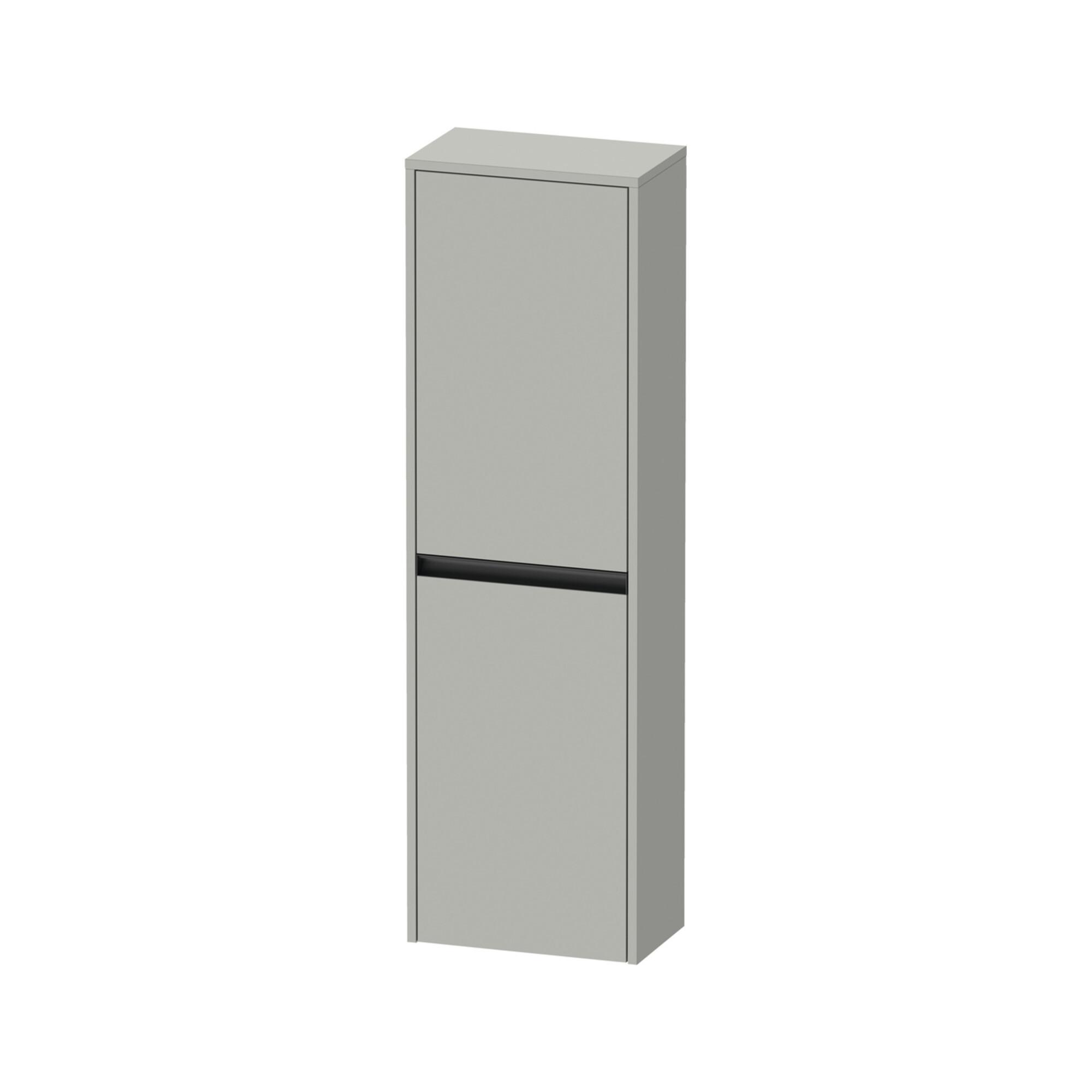 Duravit Halbhochschrank Ketho.2 40X24X132Cm, 2 T, Anschl Li, Betongr Ma (K21319L07070000)