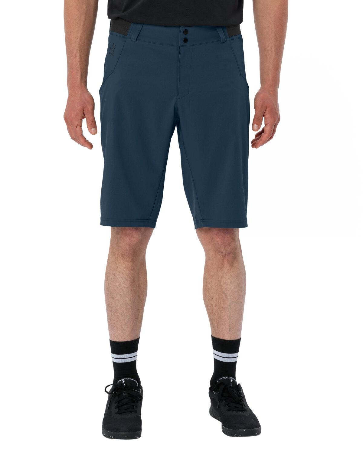 Fahrradhose Vaude "Men's Loamer Shorts", Herren, Gr. Xxl, N-Gr, Schwarz Sea, Obermaterial: 100% Polyester. Obermaterial 2: 92% Polyester, 8% Elasthan, Hosen Fahrradhose, FüR Erwachsene, Robuste Verarbeitung, Bequemer Sitz