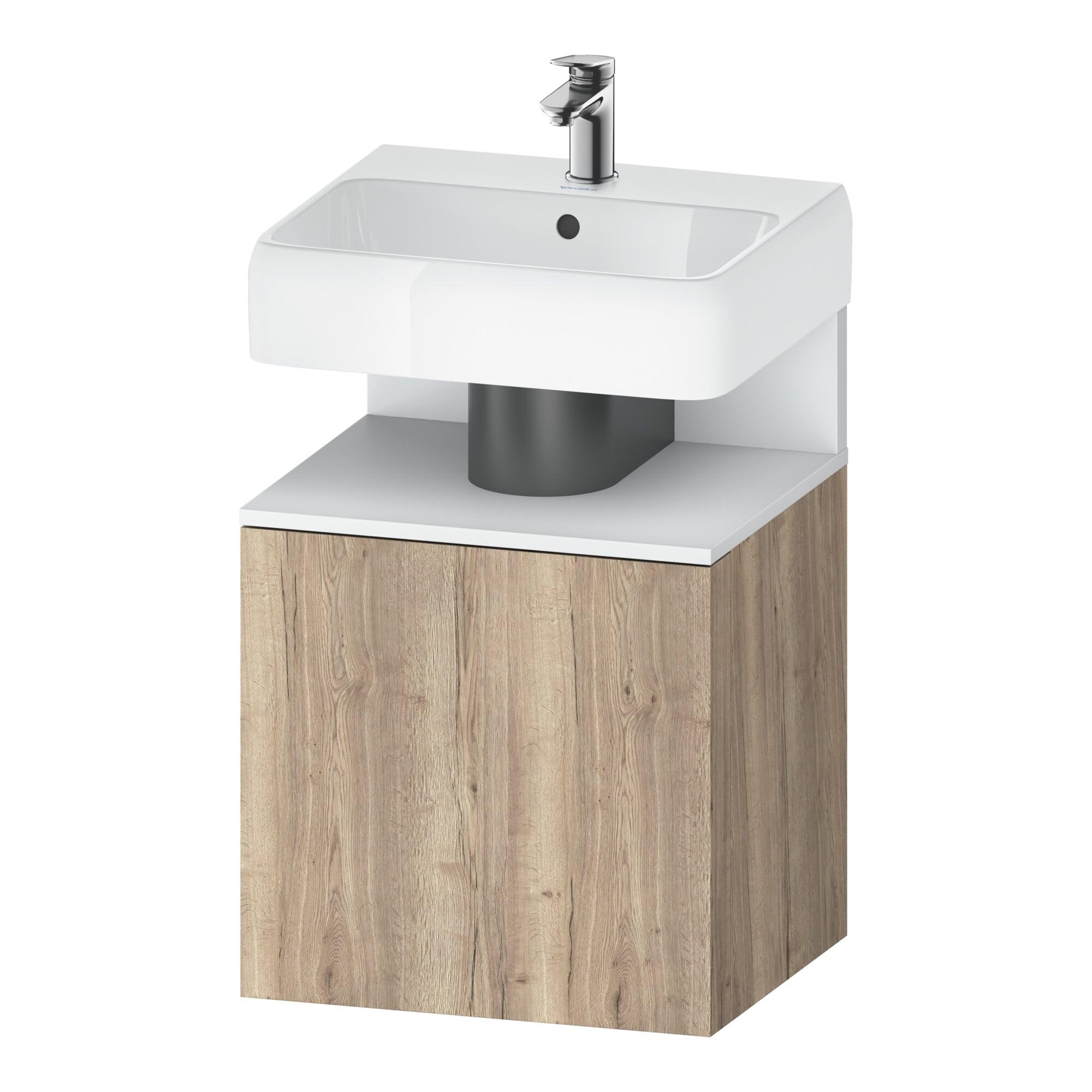Duravit Waschtischunterschrank Qatego 49X42X64,5Cm, 1 T, T Re, We M/Eich Marm. (QA4077R18550000)
