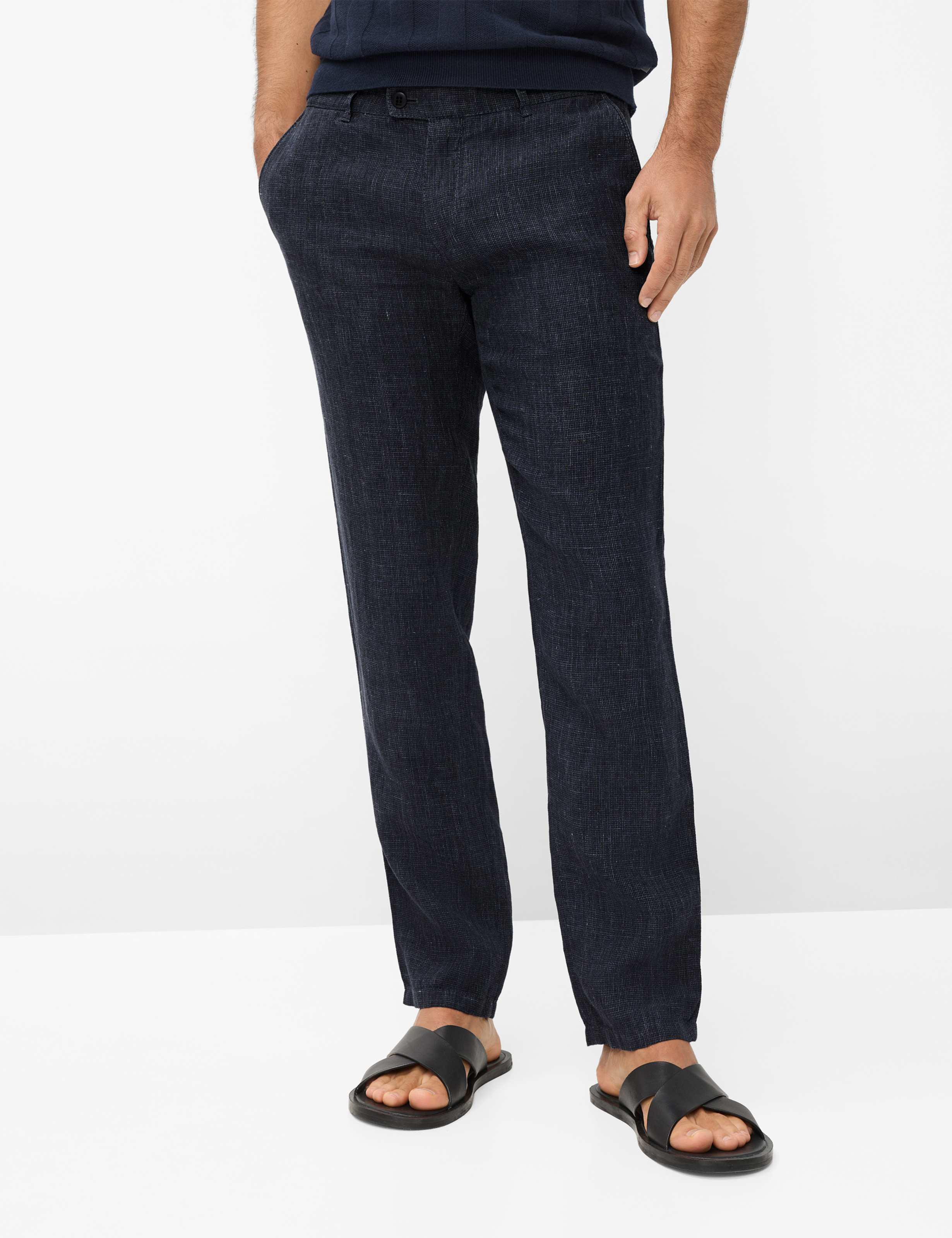 Brax Herren Chino Style Fabio Navy, Dunkelblau, Gr. 38/30