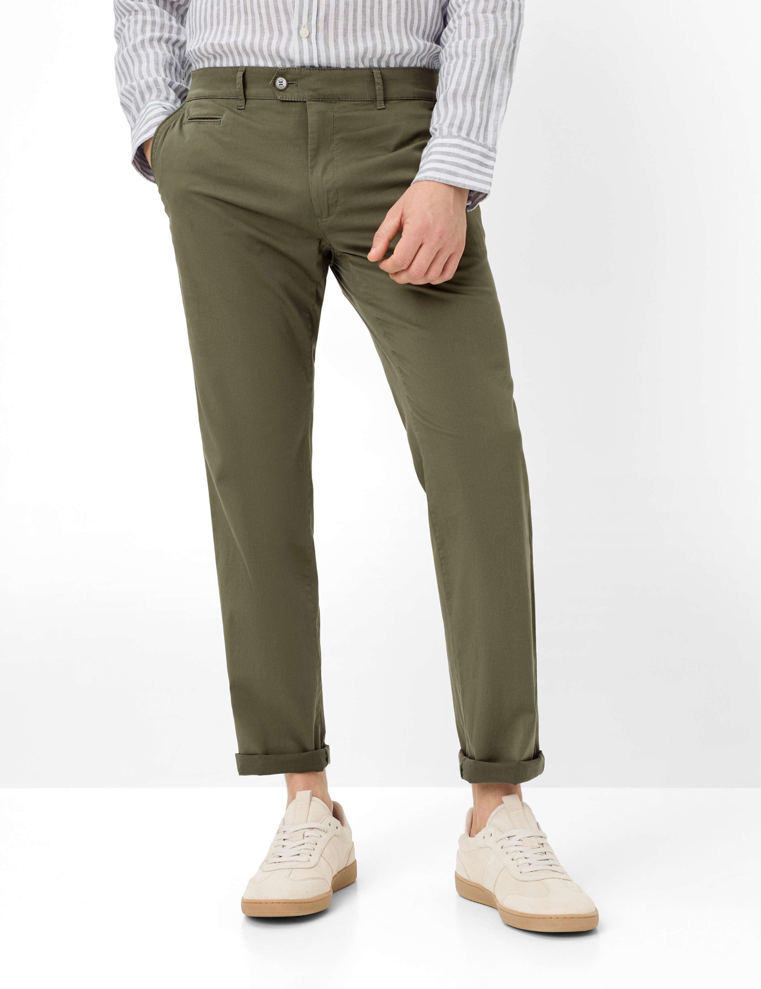 Brax Herren Chino Style EVEREST OLIVE Grün Oliv, grün - oliv, Gr. 30