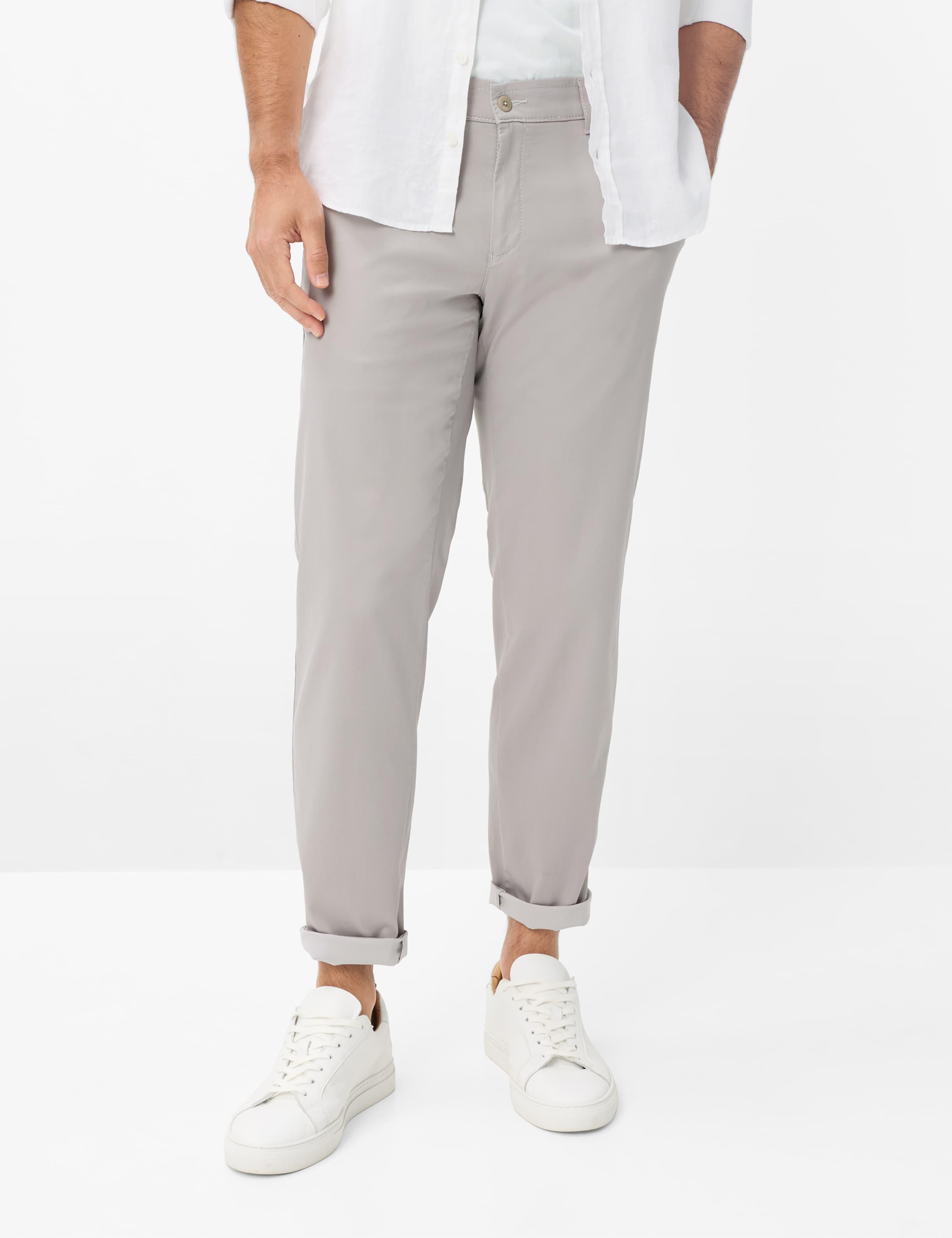 Brax Herren Chino Style PHIL SILVER, hellgrau, Gr. 36/32