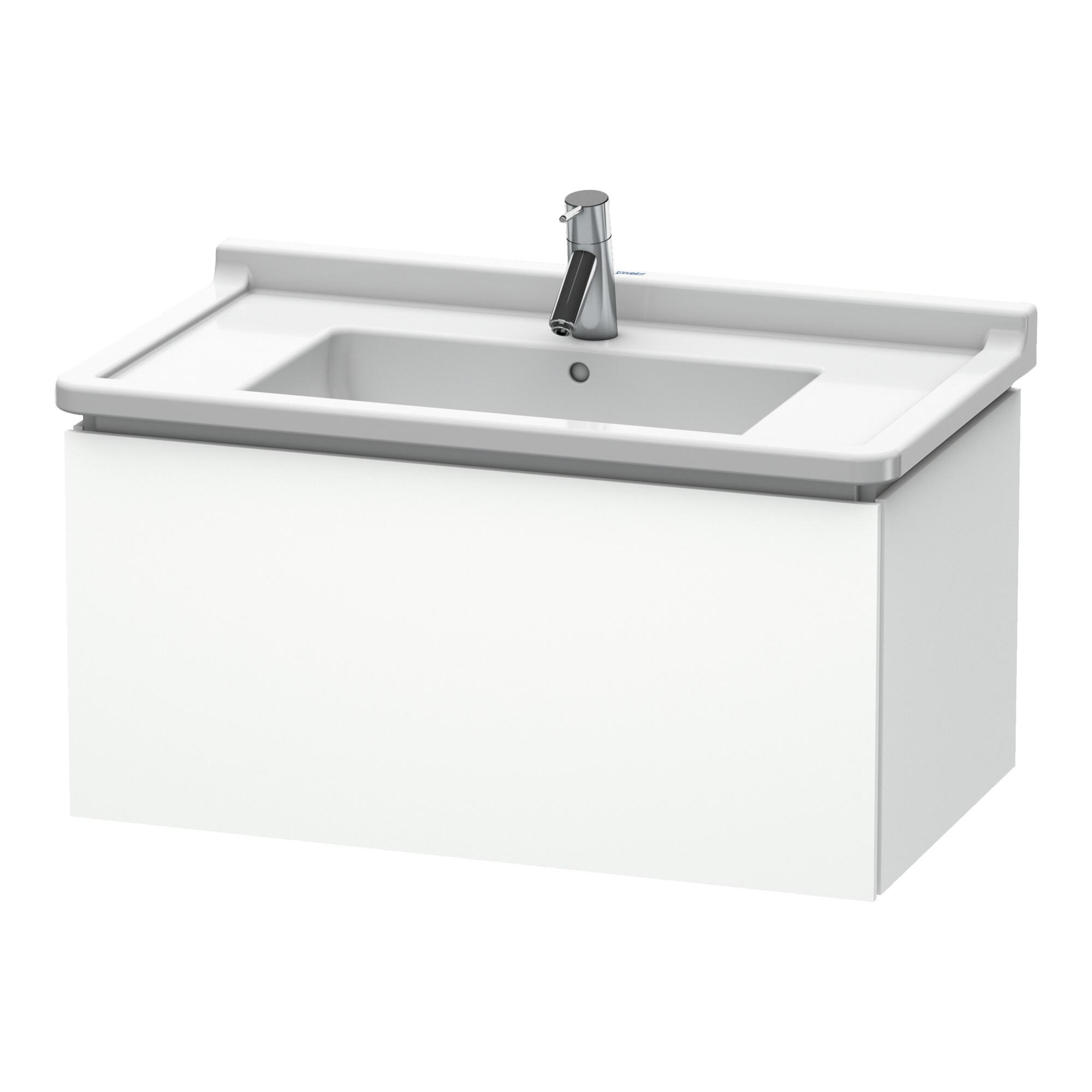 Duravit Waschtischunterschrank L-Cube 82X46,9Cm, We. Matt, 1 Ausz., WandhäNgend (LC616508484)