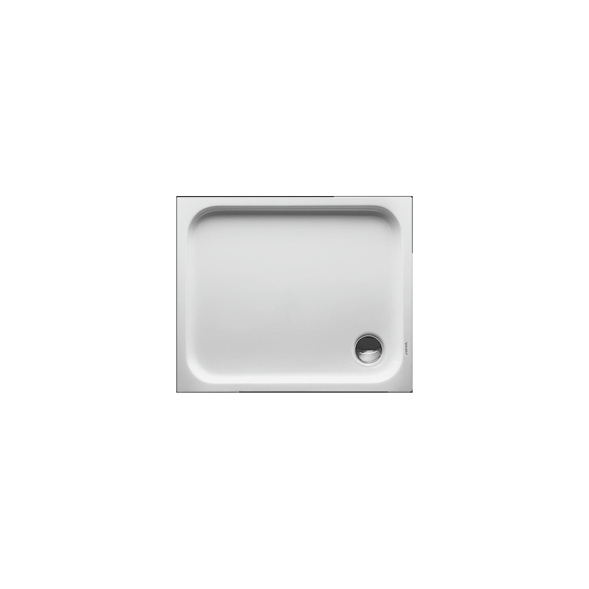Duravit Rechteck-Duschwanne D-Code 90X75X8,5Cm, Antislip, Weiß (720104000000001)