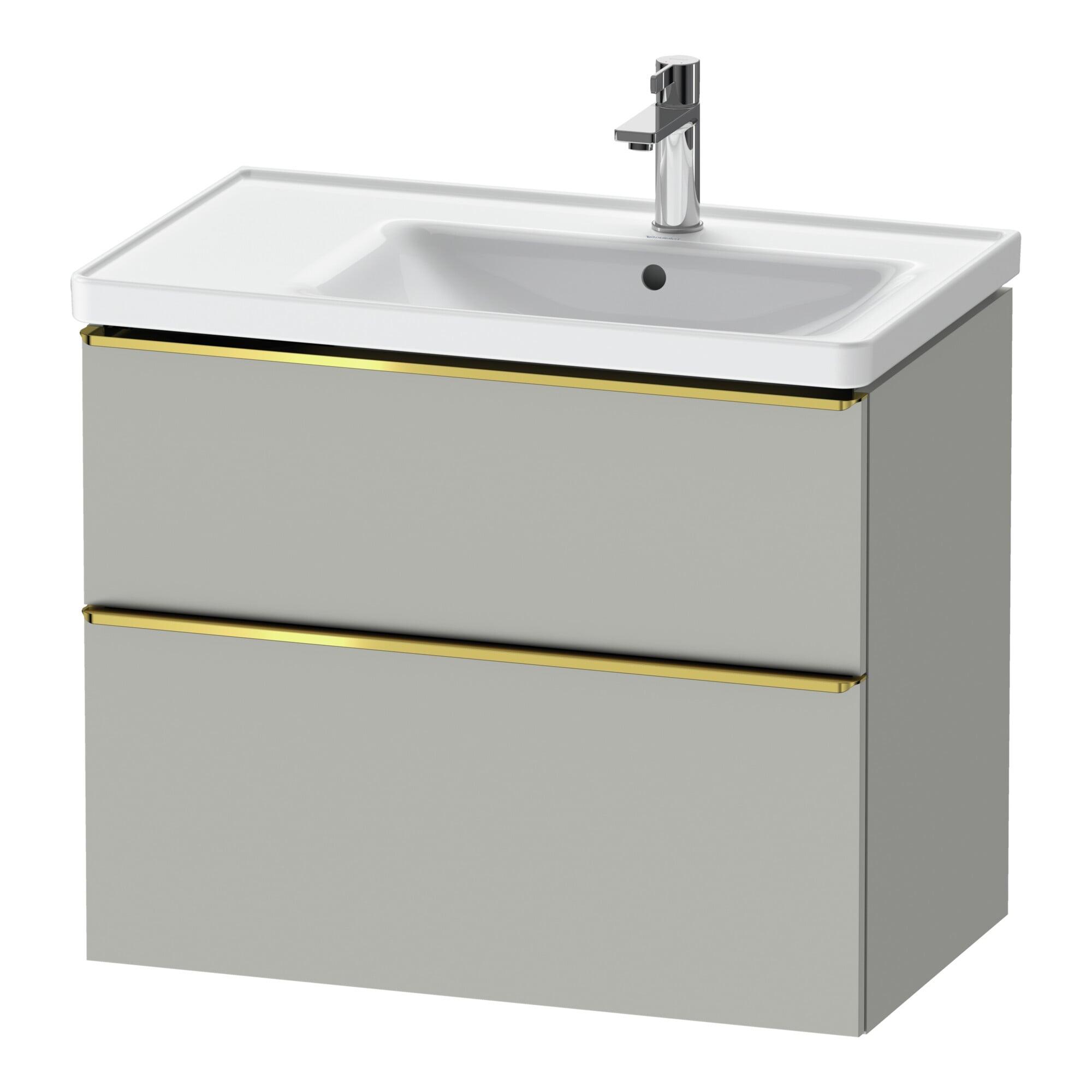 Duravit Waschtischunterschrank D-Neo 78,4X45,2Cm, 1 Kast, B R, G Pol/Grau Ma (DE4358034070000)