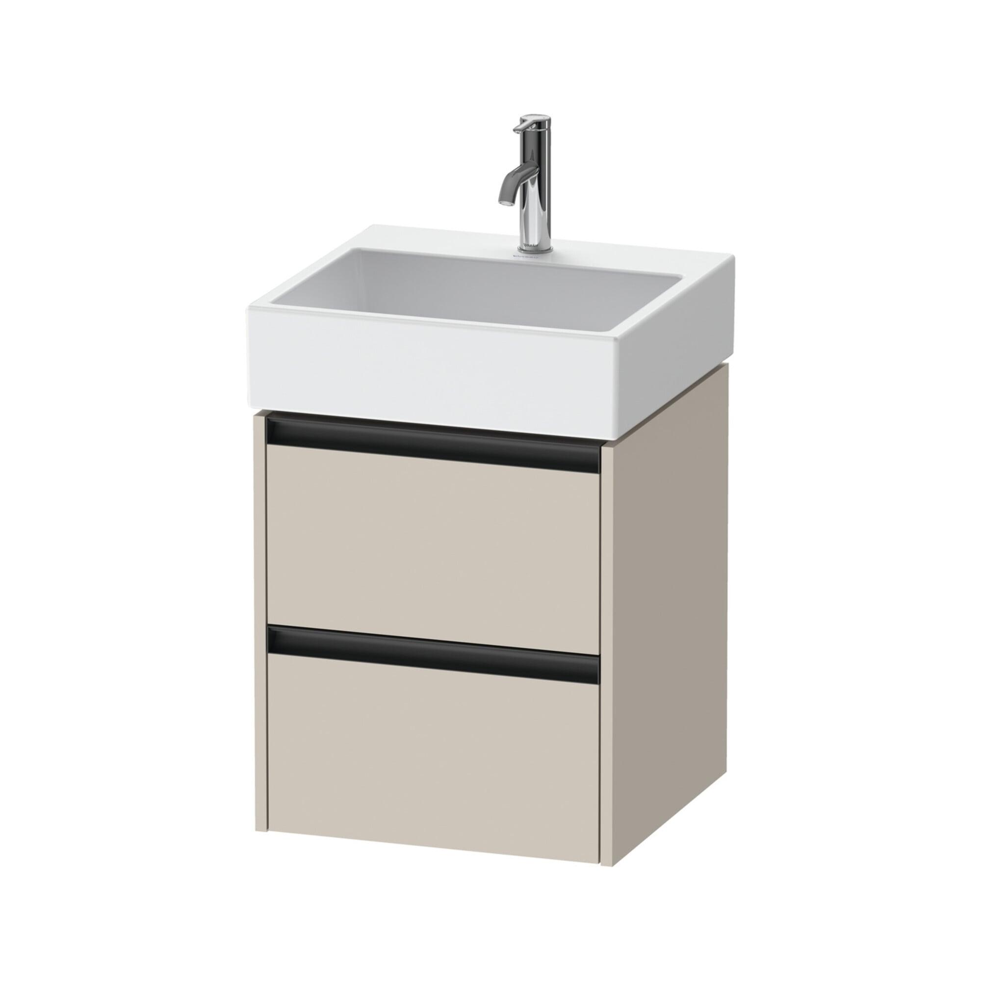 Duravit Waschtischunterschrank Ketho.2 48,4X46Cm, Tau Ma, 2 Schub., WandhäNgend (K25274091910000)