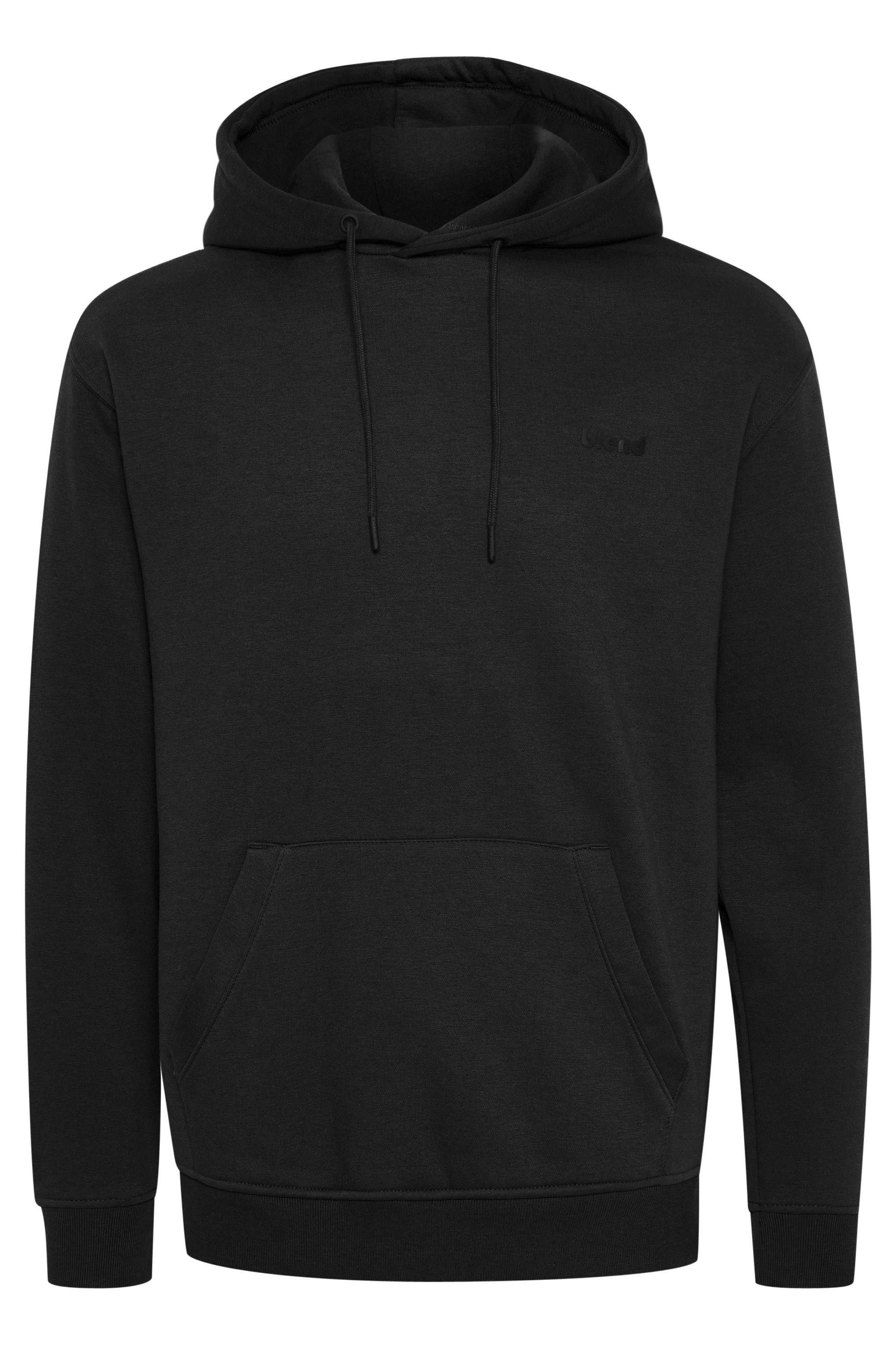 Longpullover Blend "Sweatshirtkapuzenpul Bhdownton", Herren, Gr. L, Schwarz, Obermaterial: 50% Baumwolle Co. 50% Polyester Pes., Sweatshirts Longpullover