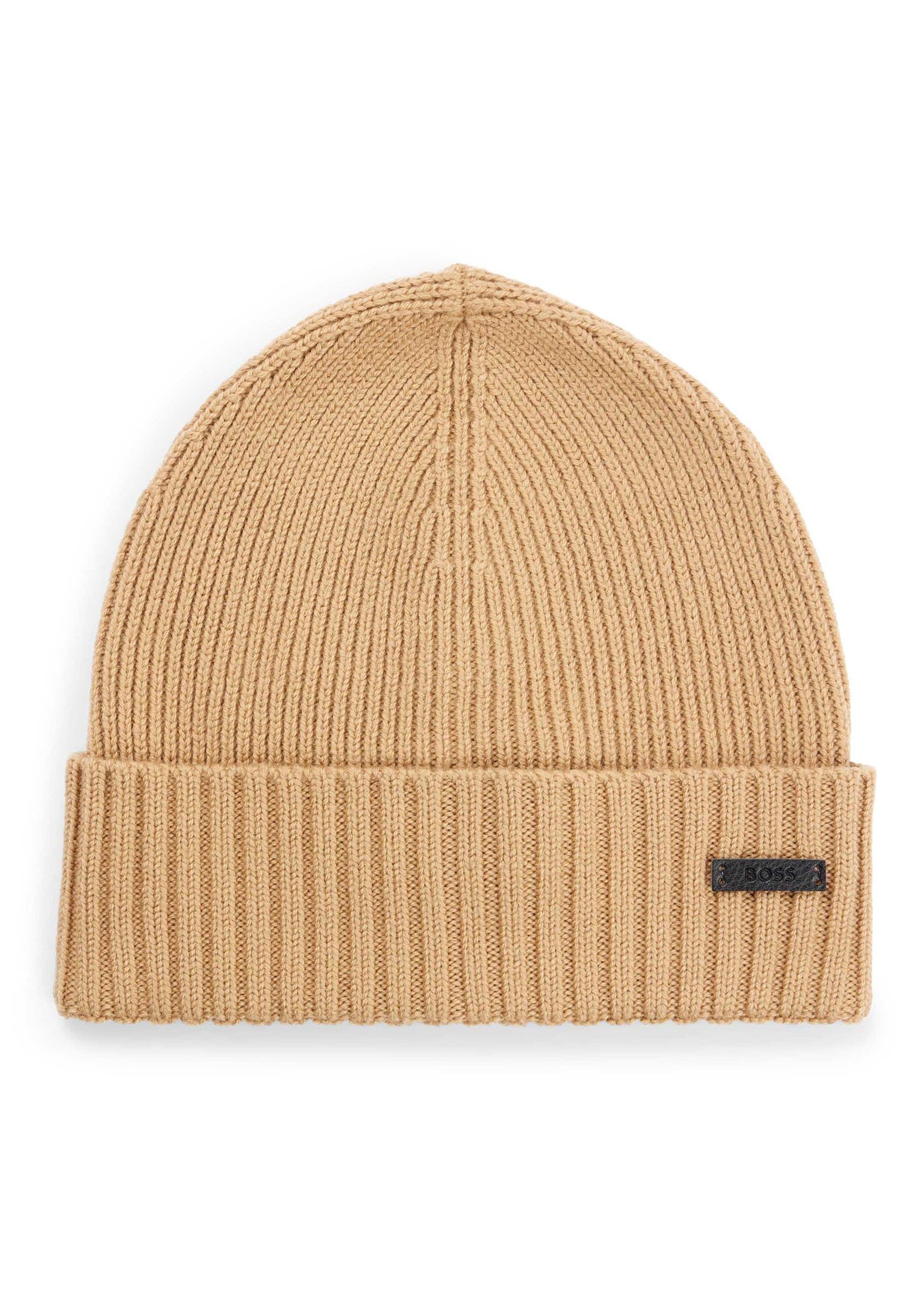 Beanie Boss "MüTze Fati", Herren, Beige, MüTzen Beanie